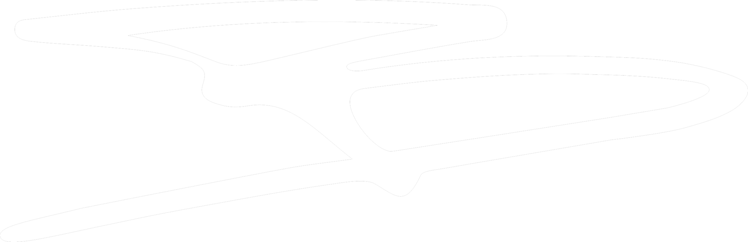 Eine Silhouette eines Flugzeugs in Schwarz und Weiß.