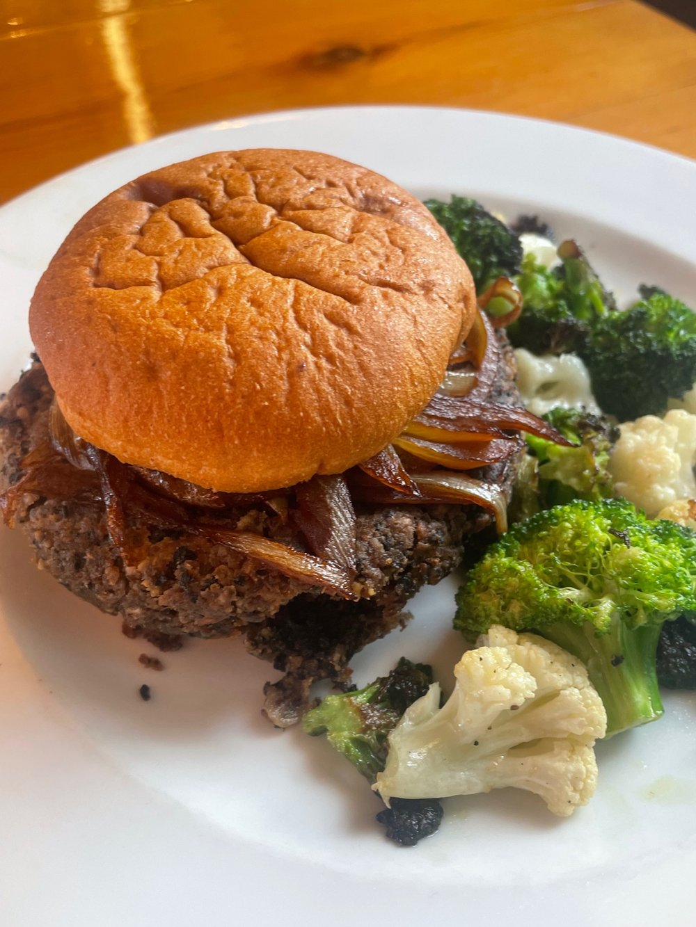 vegan black bean burger