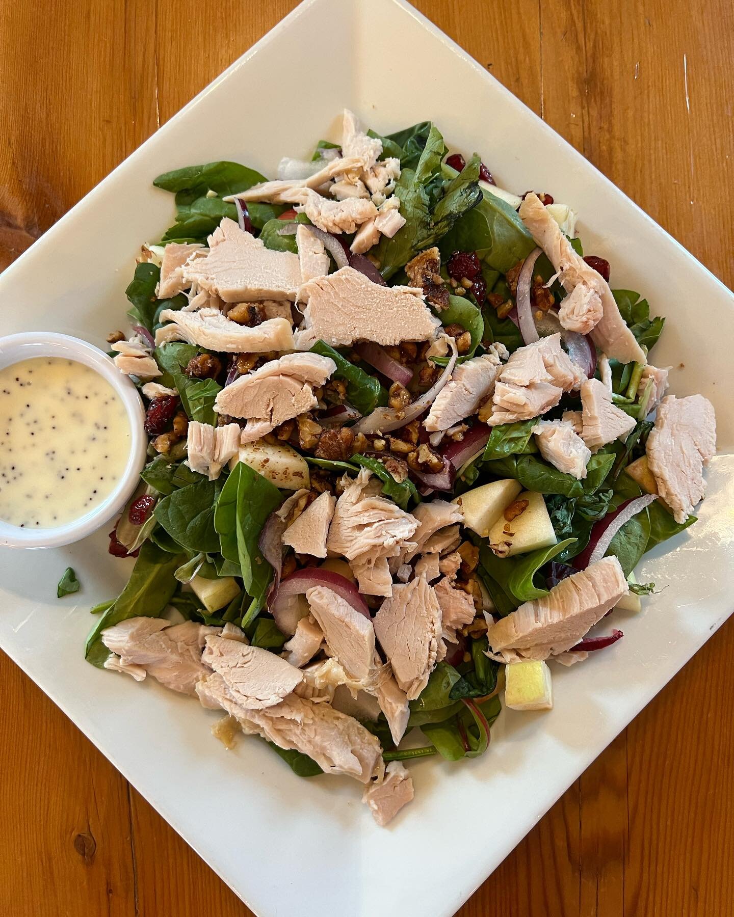 Just in case you need an extra fill of turkey this week, we&rsquo;ve got you covered with our features. 

Turkey Harvest Salad - spring mix, roasted turkey, diced apples, dried cranberries, red onion, goat cheese crumbles, candied walnuts, choice of 