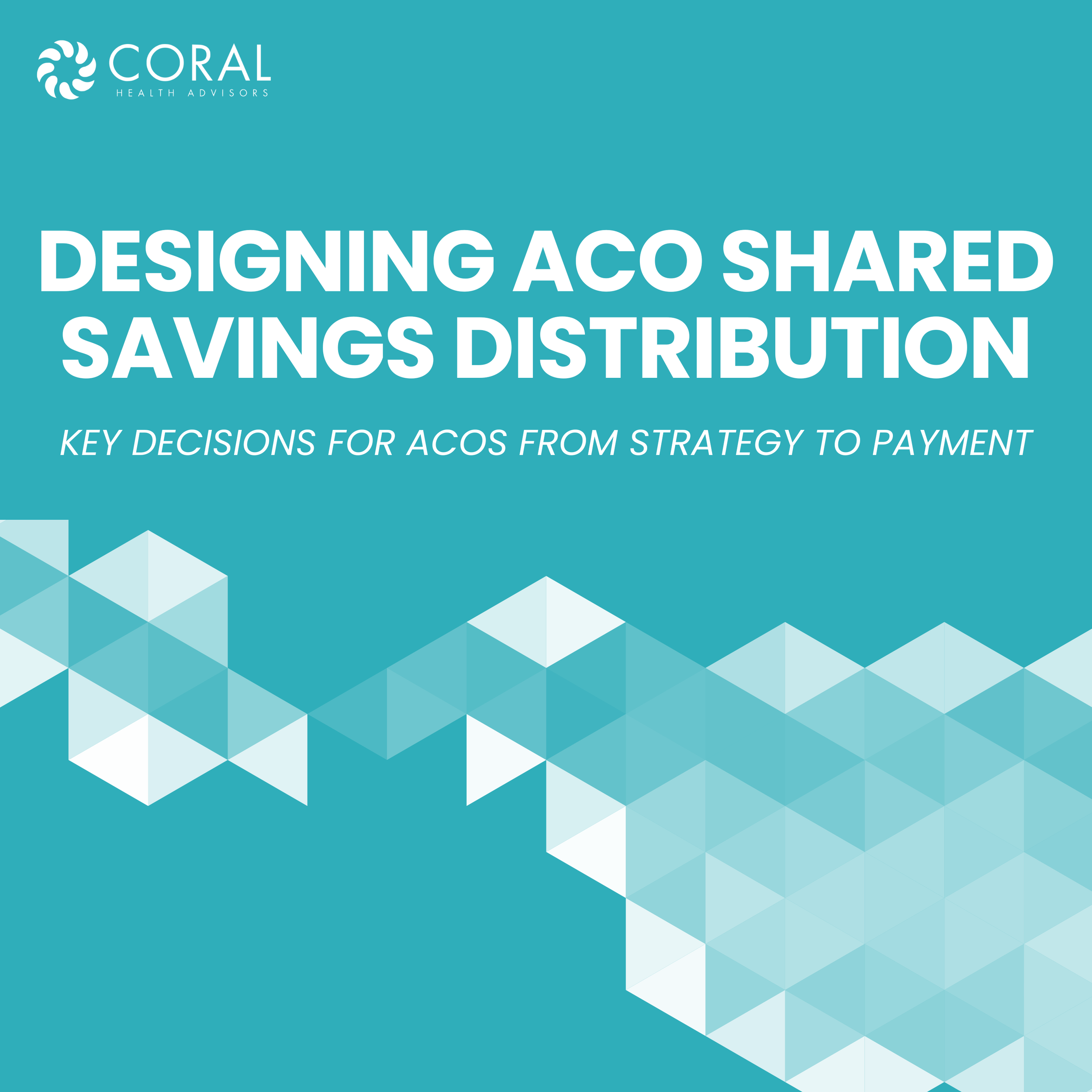Designing ACO Shared Savings Distribution&nbsp;