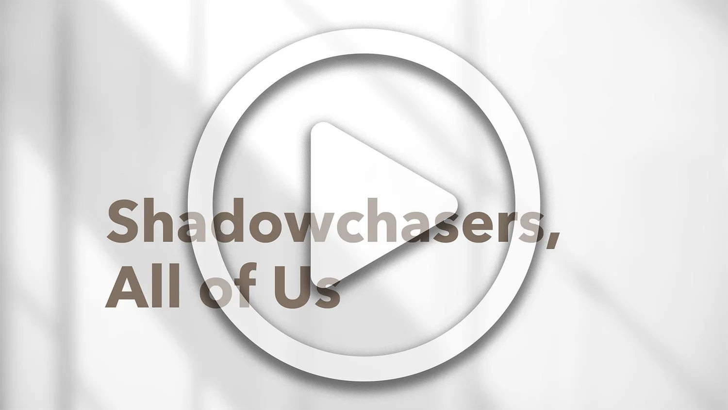 Shadowchasers, All of Us episode artwork