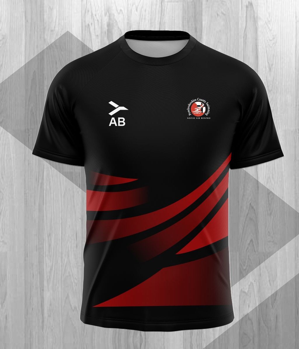 Pembrokeshire County Swimming T-shirt