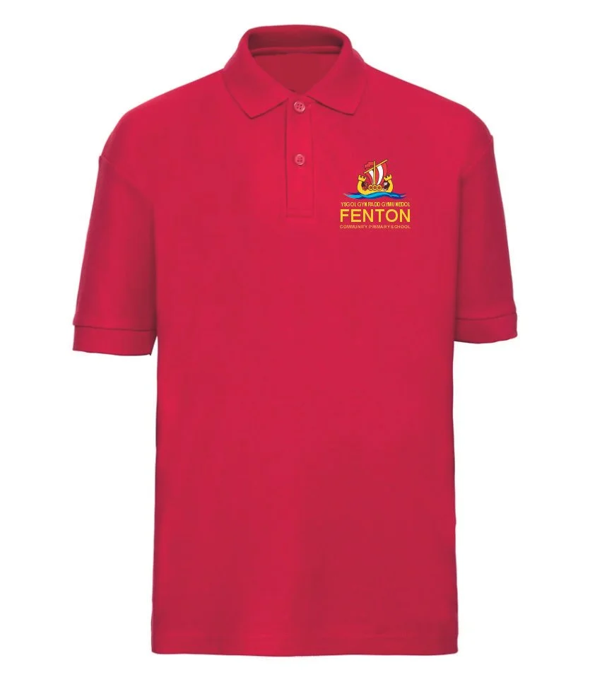 Fenton Primary School Red Poloshirt