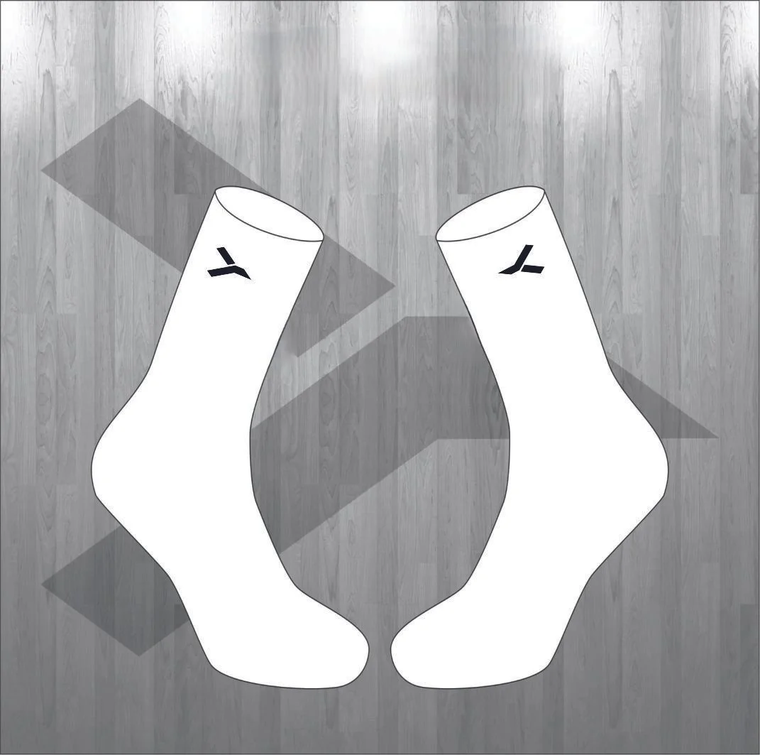 Ribbed sports socks (youth & adult sizes)