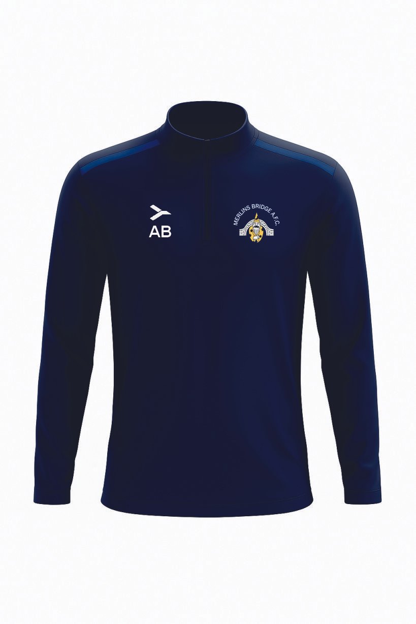 Half zip training top