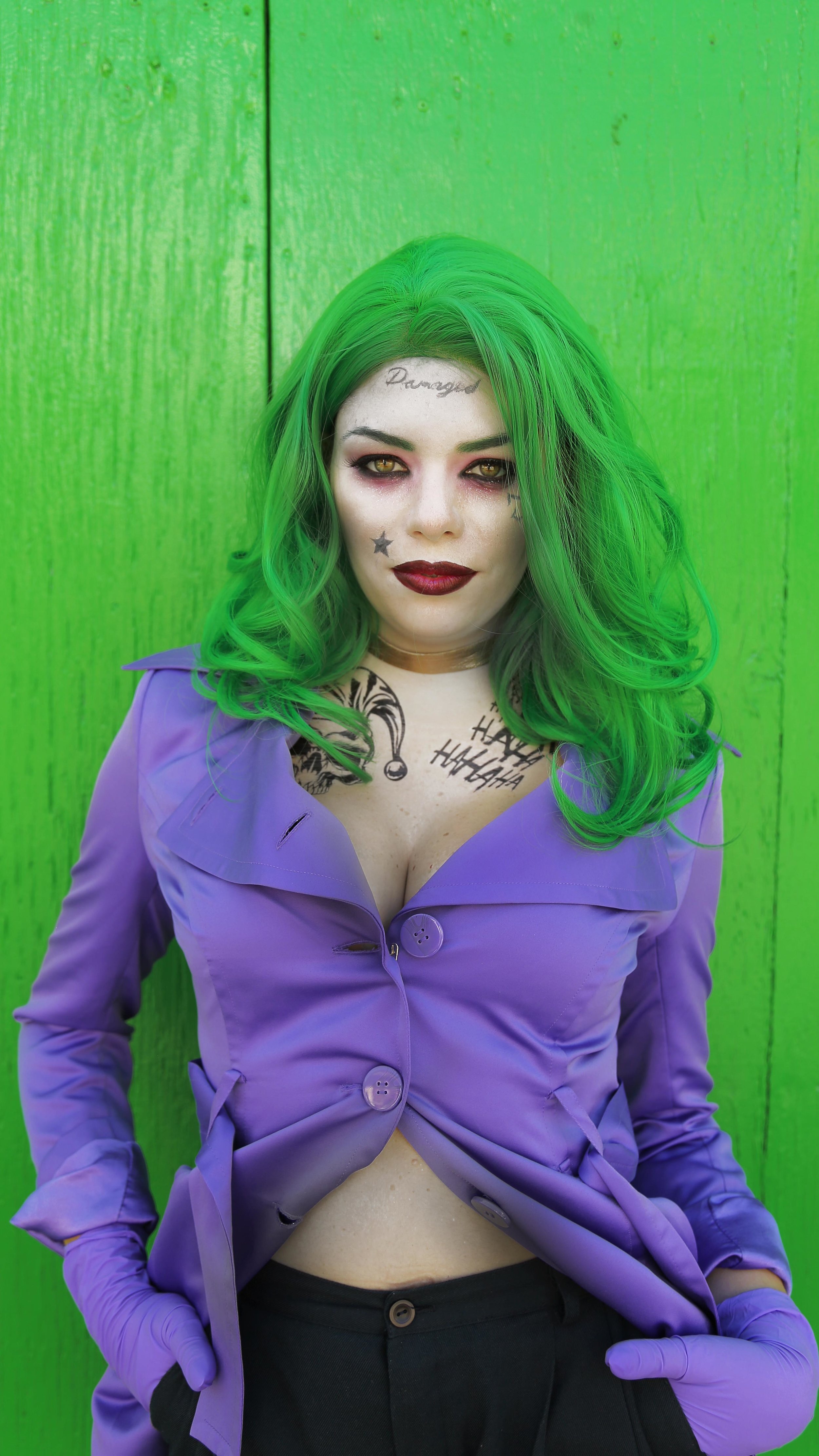 DIY SUICIDE SQUAD JOKER INSPIRED COSTUME — The Sorry Girls