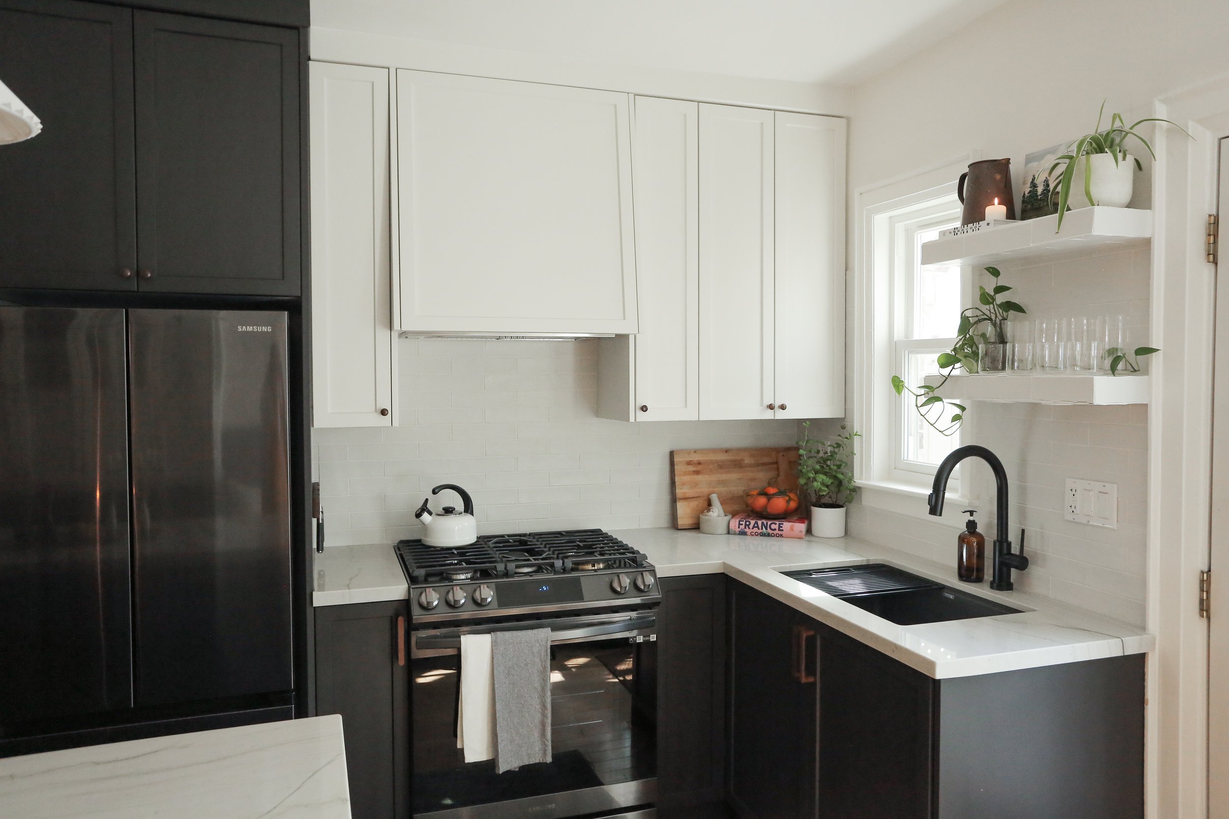 Galley Kitchen Remodel Organization Reveal - Organized-ish