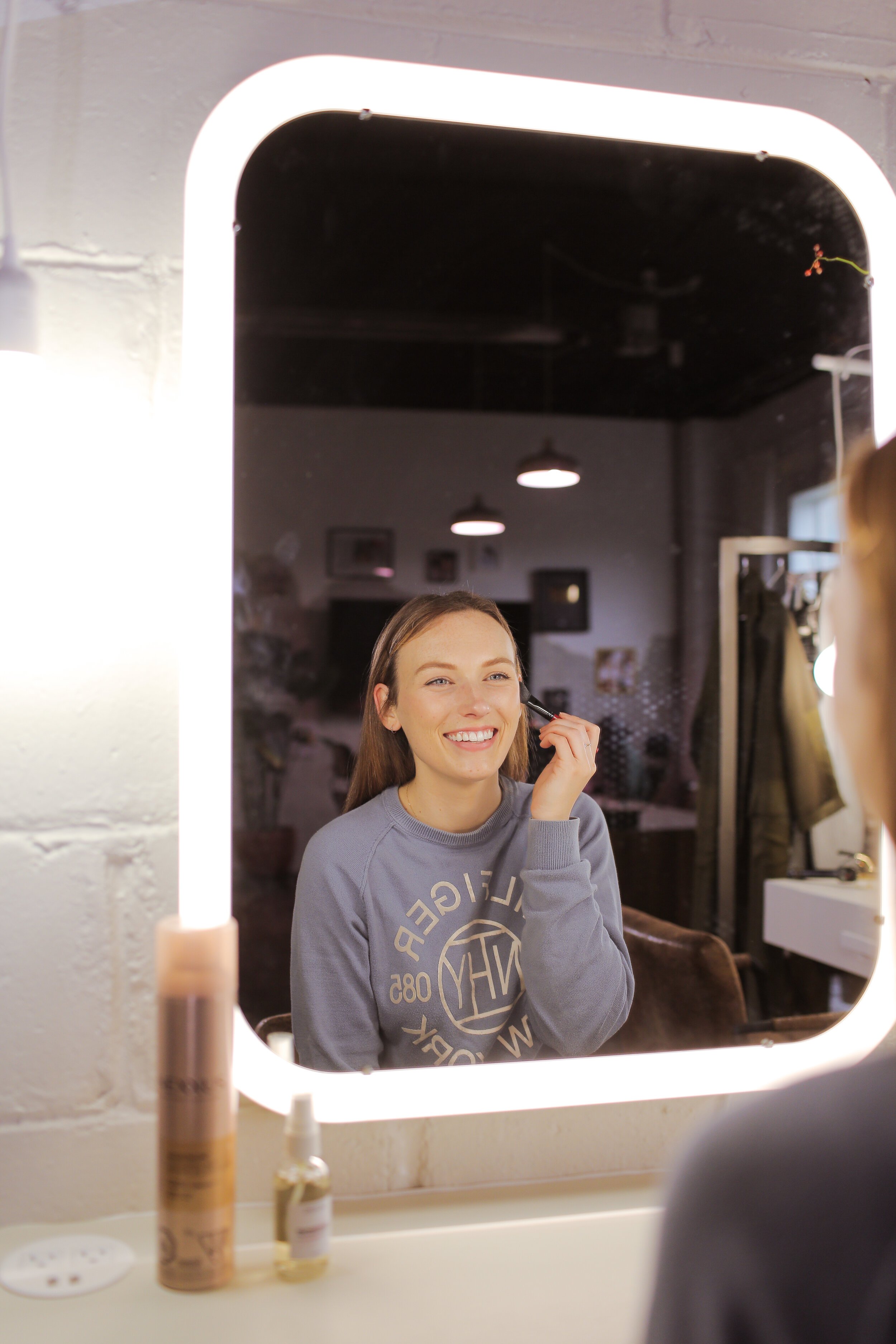 DIY Bright Custom Vanity Makeover - Loft Vibes! — The Sorry Girls