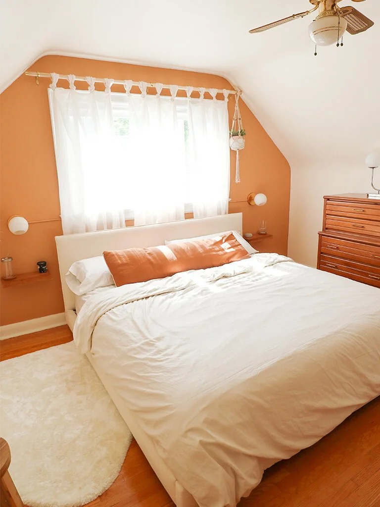 Mid-Century Modern Bedroom Refresh ft. Easy DIYs!