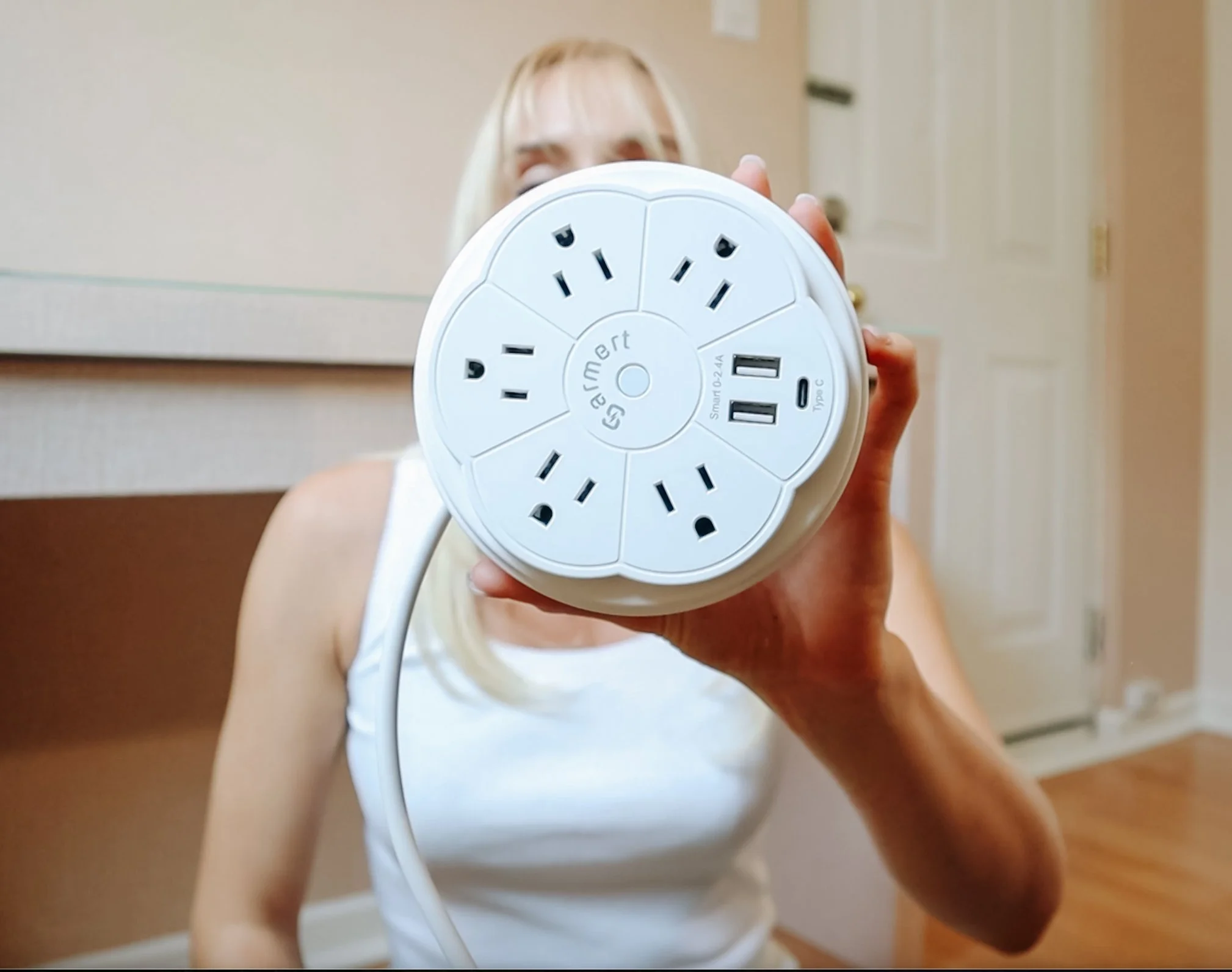 HIDDEN STORAGE HACK: Extension Cable in Book DIY — The Sorry Girls