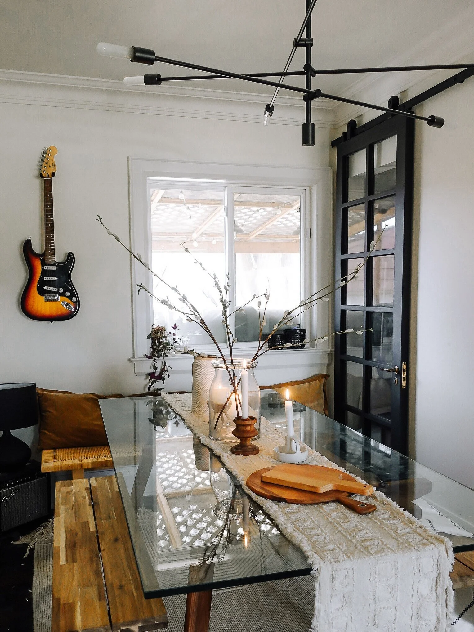 Upgrading A Vintage Marketplace Find Into An Industrial Door For My Dining Room