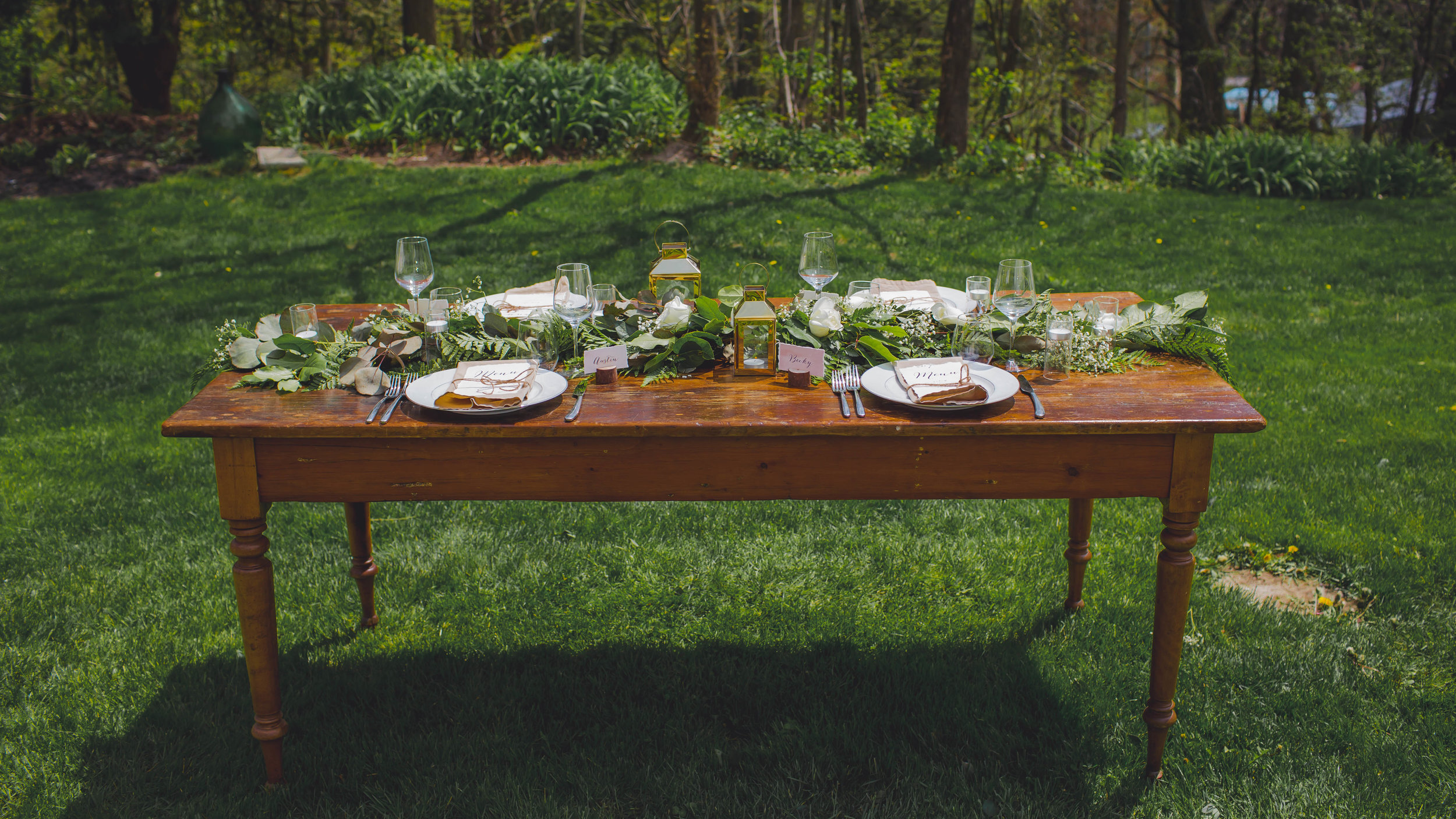 DIY WEDDING TABLE DECOR — The Sorry Girls