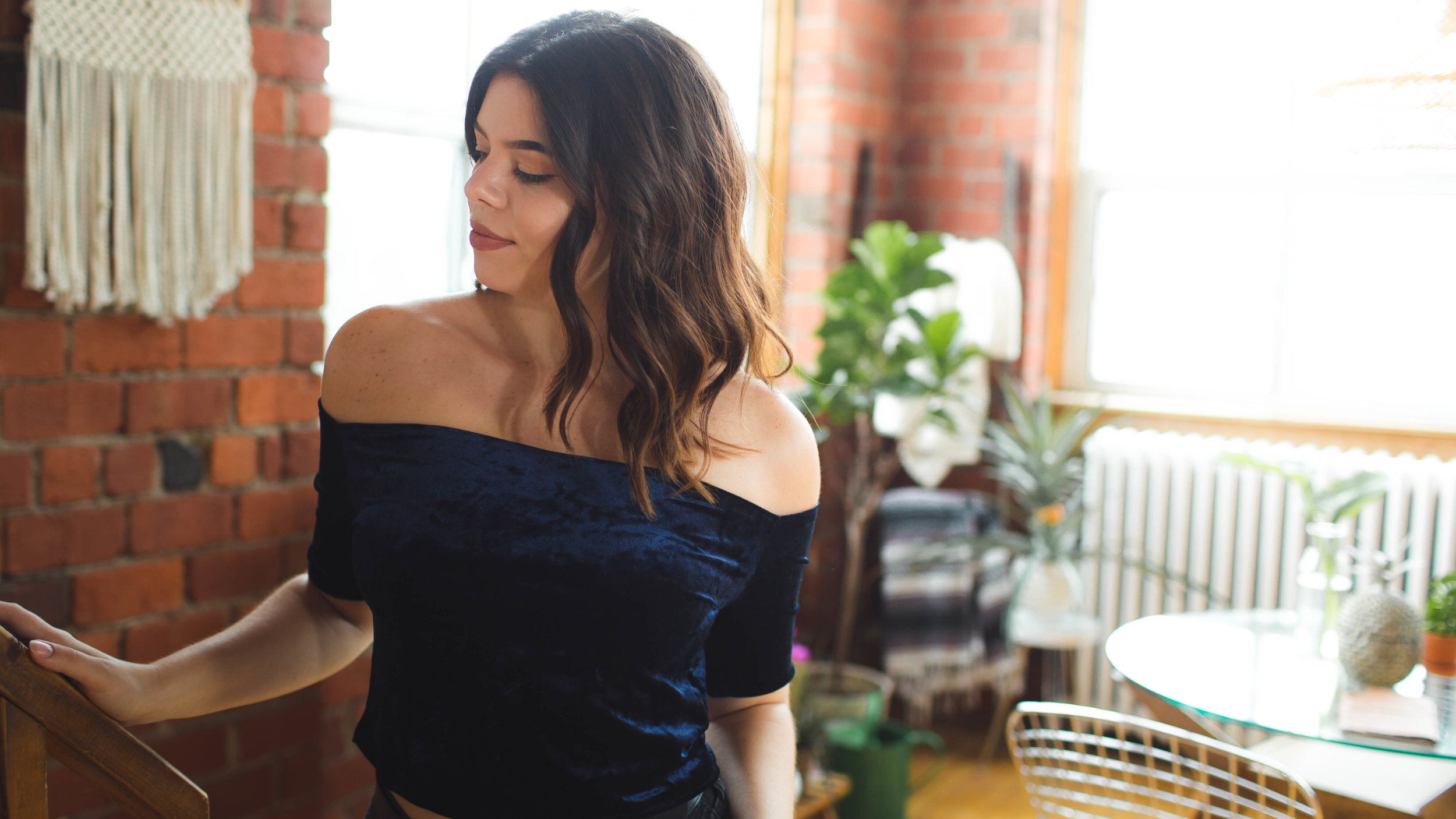DIY TIGHT OFF THE SHOULDER TOP — The Sorry Girls