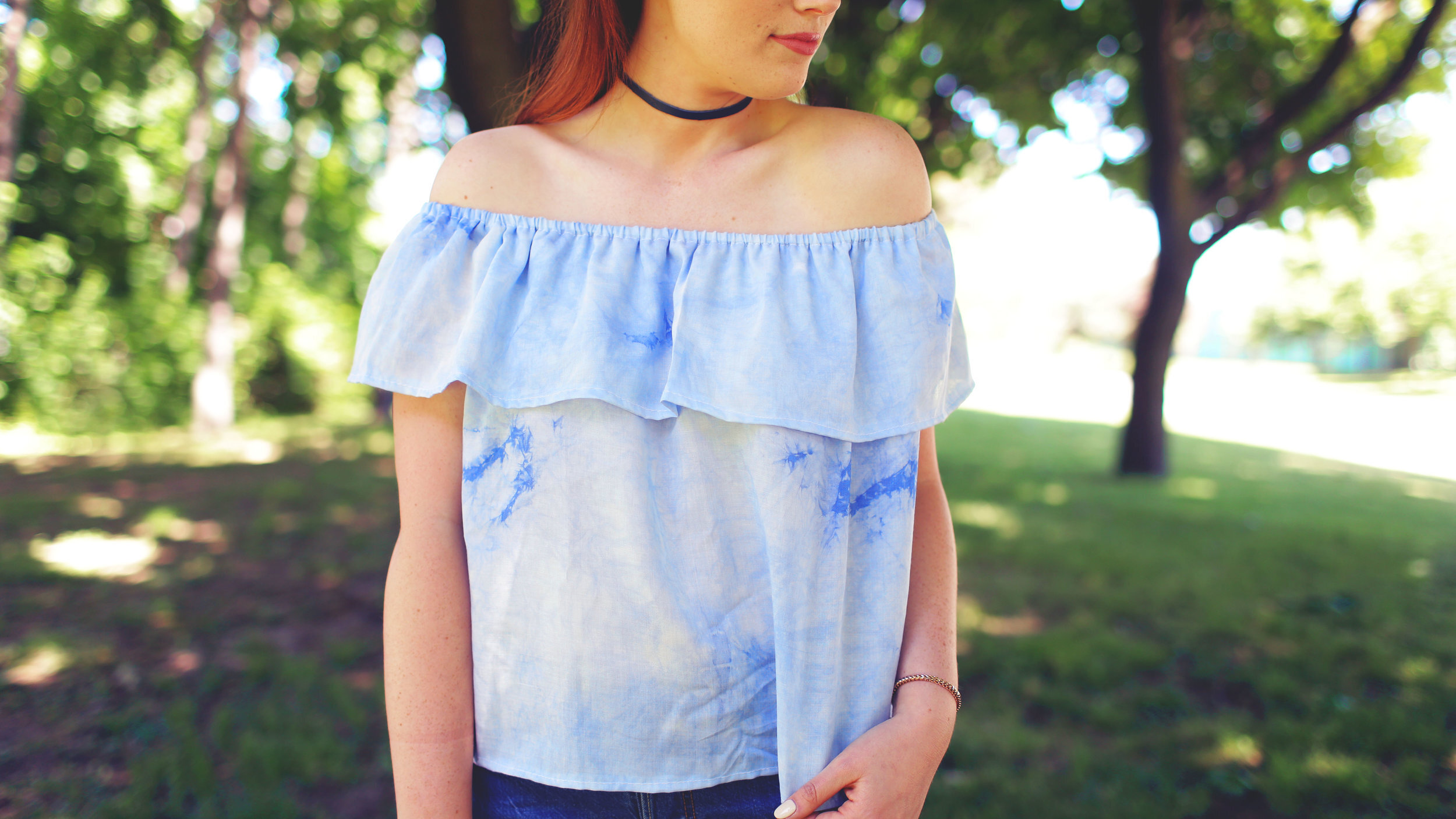 DIY OFF THE SHOULDER TOPS FOR SUMMER The Sorry Girls