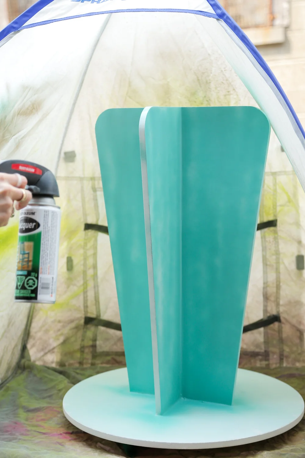 Upcycling Two side tables into 4 to sell them for a profit — The Sorry