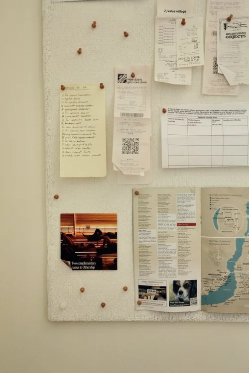 DIY Fabric-Covered Pinboard — The Sorry Girls