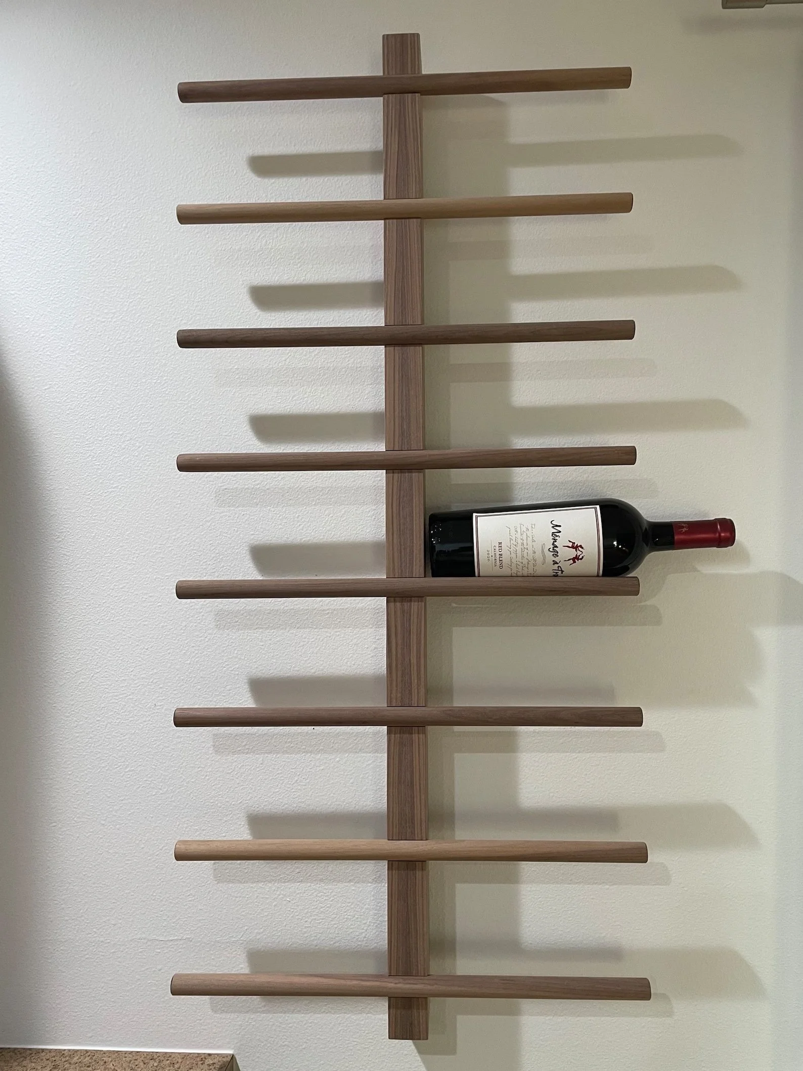 Wall Mounted Wine Storage Wine Racks Ideas How To Build A Wall
