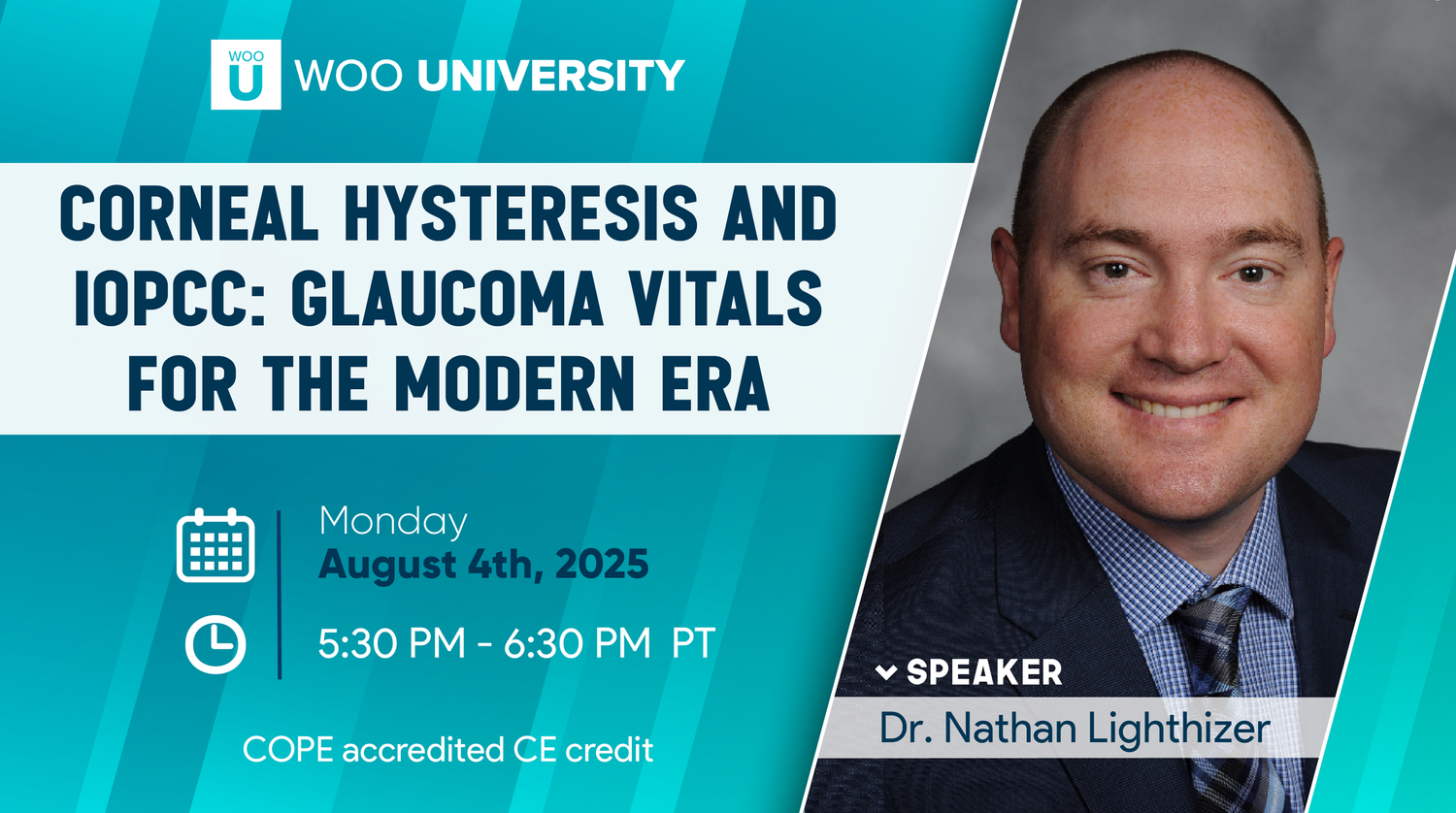 Corneal Hysteresis and IOPcc: Glaucoma Vitals for the Modern Era