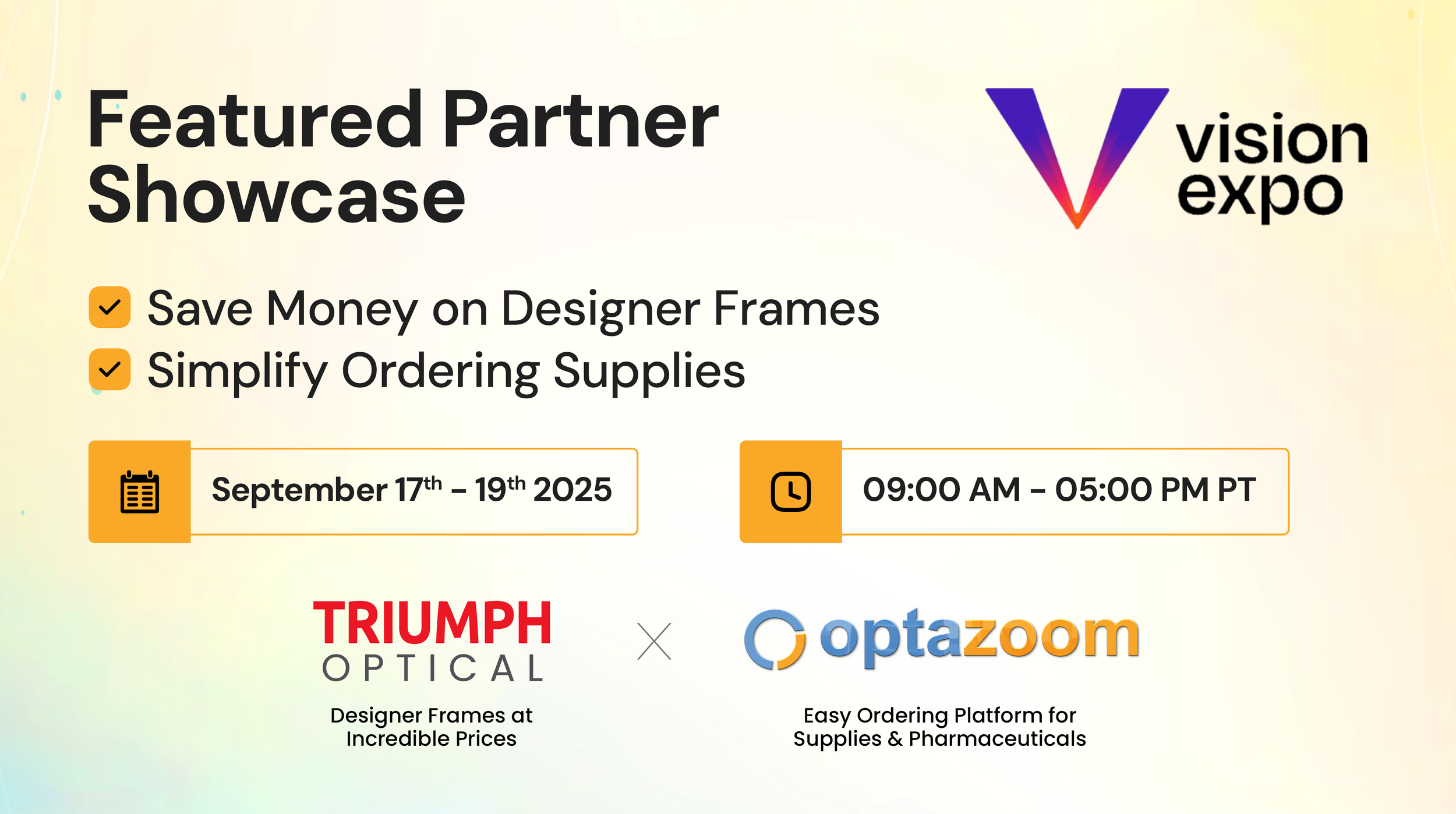 Featured Partner Showcase: OptaZoom + Triumph Optical at Vision Expo