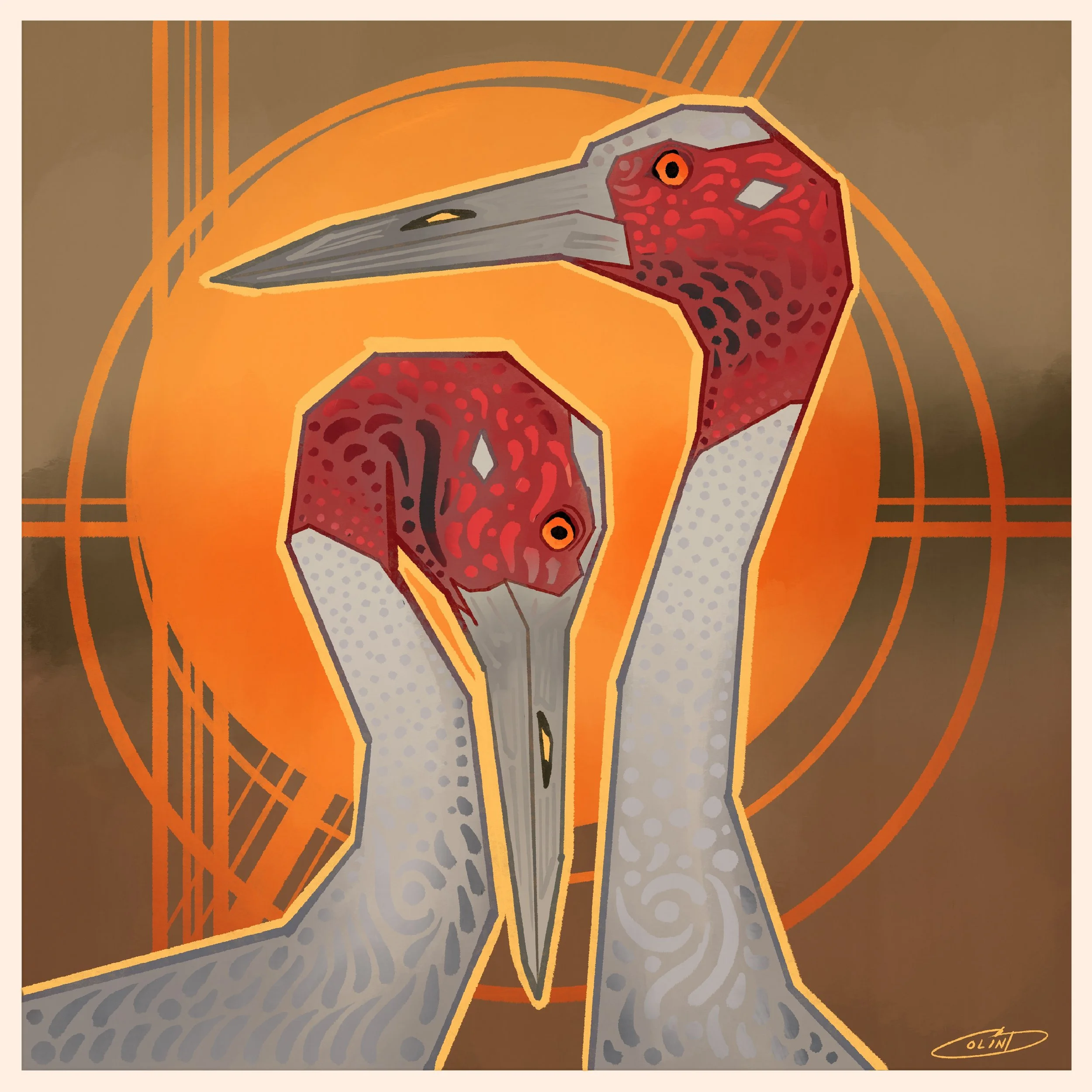 II Sandhill Cranes