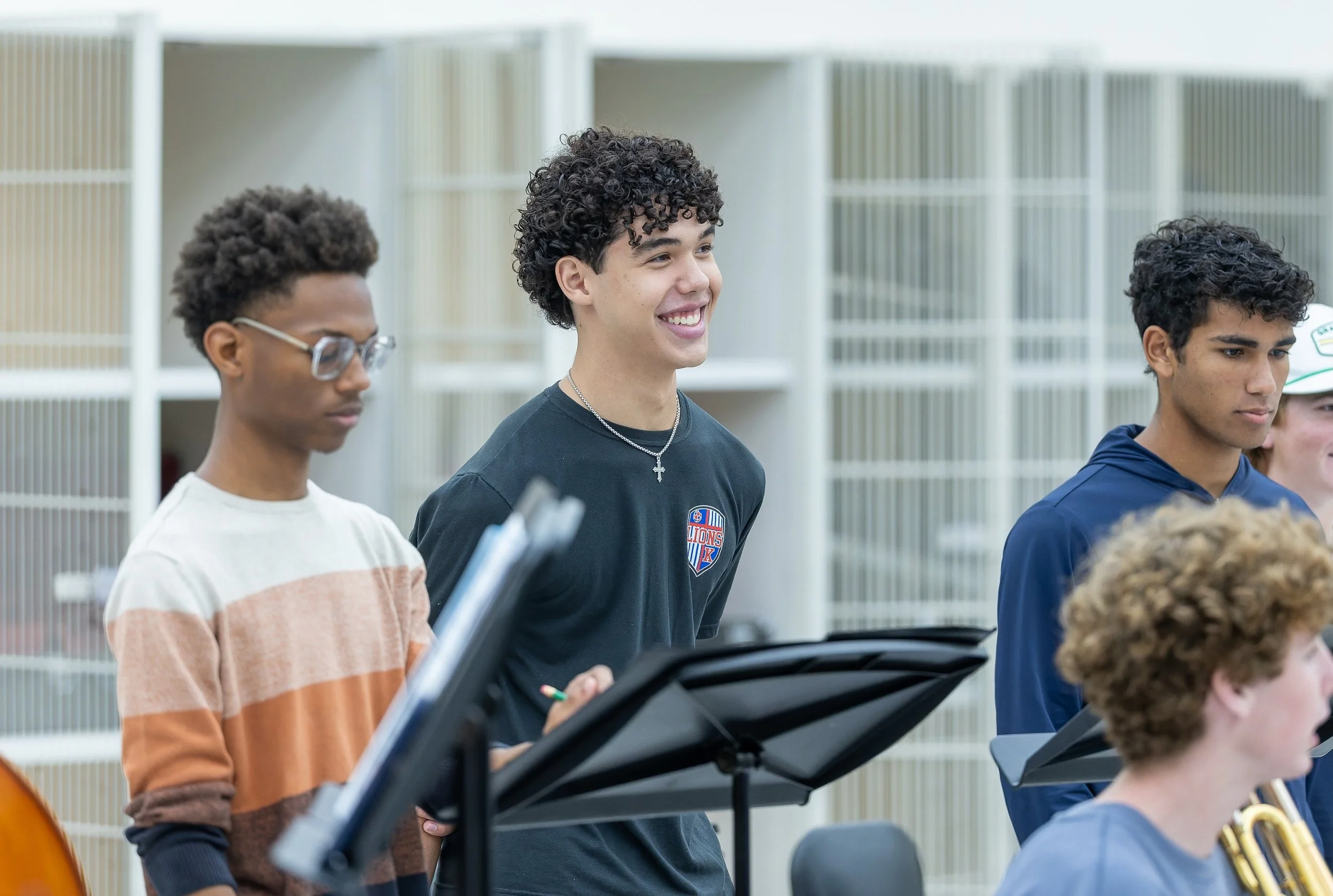 The Band Hall is alive again.

Jazz Summer Intensive Week is here. A time to work hard, learn together, and take the music to the next level.

#TKAJazz #SummerIntensive #UnmatchedExperiences