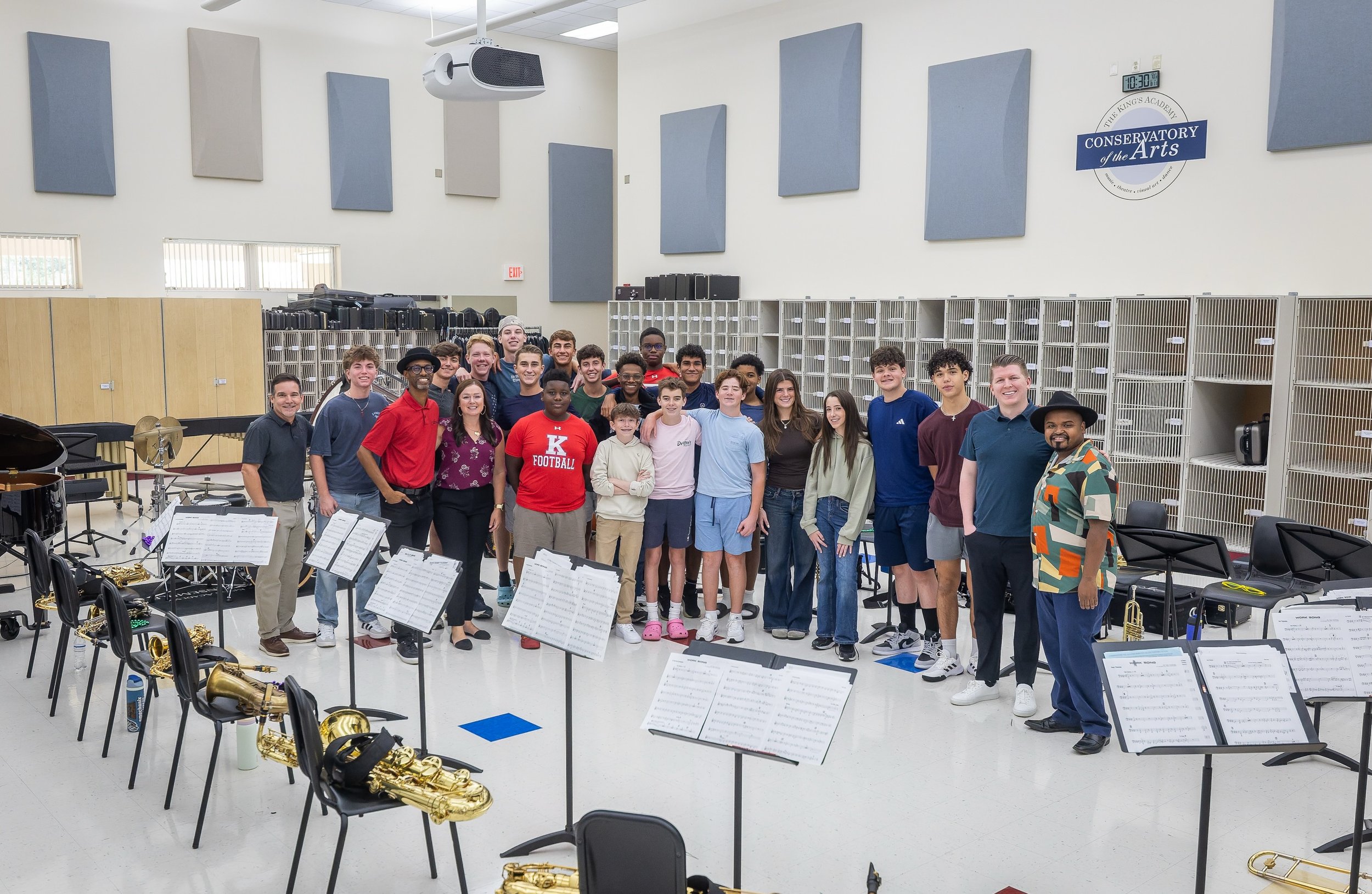 What a privilege to learn from two incredible artists and educators.

A sincere thank you to Alphonso Horne and Bethany Robinson for joining us for our Jazz Summer Masterclass and pouring their knowledge, experience, and love of music into our studen