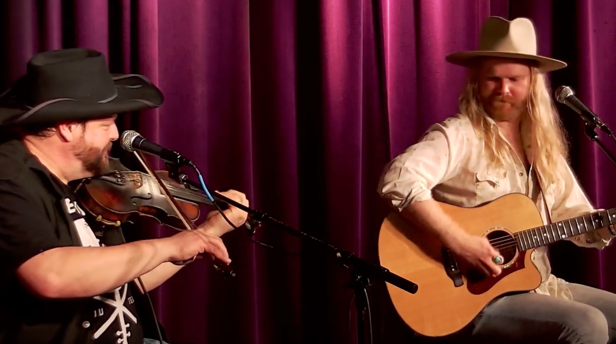 Jeff Crosby with Cody Braun