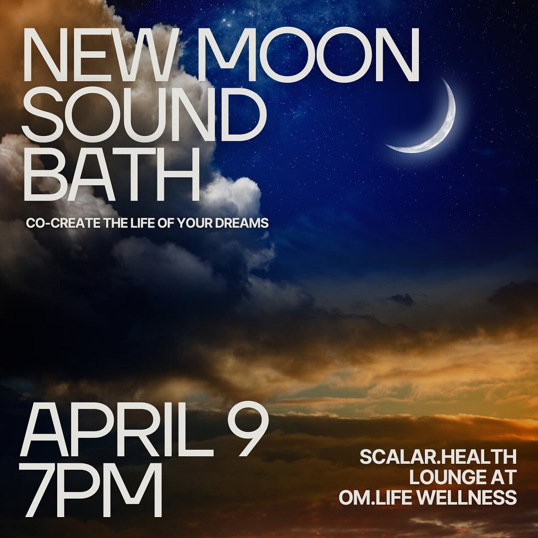 1 more spot left! 🌙 

Join us for a transformative evening under the celestial embrace of the New Moon as we embark on a journey of creation and manifestation. Held in the serene and harmonious space of the Energy Enhancement System, this immersive 