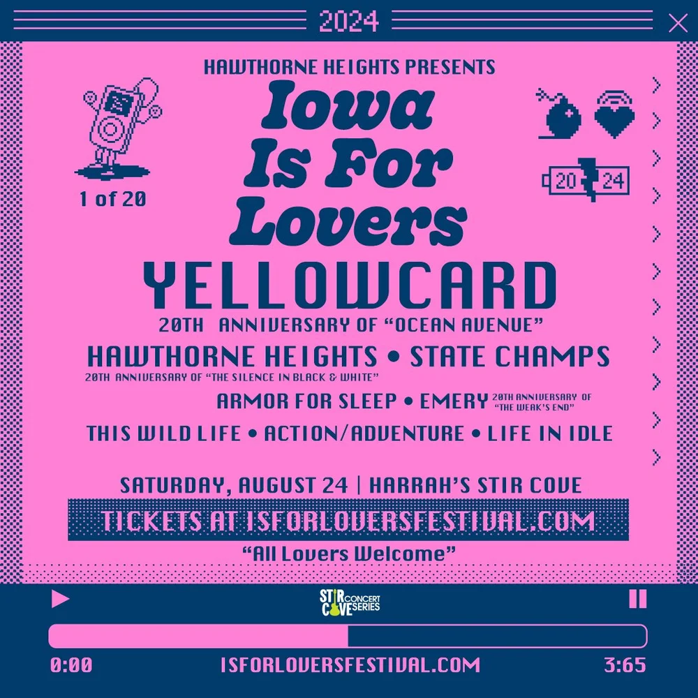 IOWA — IS FOR LOVERS FESTIVAL