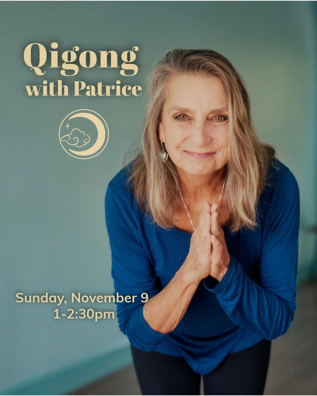 Slow down, breathe deeply, and feel your energy flow. 🌀 Join us for a special Qigong Workshop with @patricehebersomaticarts &mdash; an afternoon of mindful movement and breath. Qigong is an ancient gentle movement practice that brings healing and ba