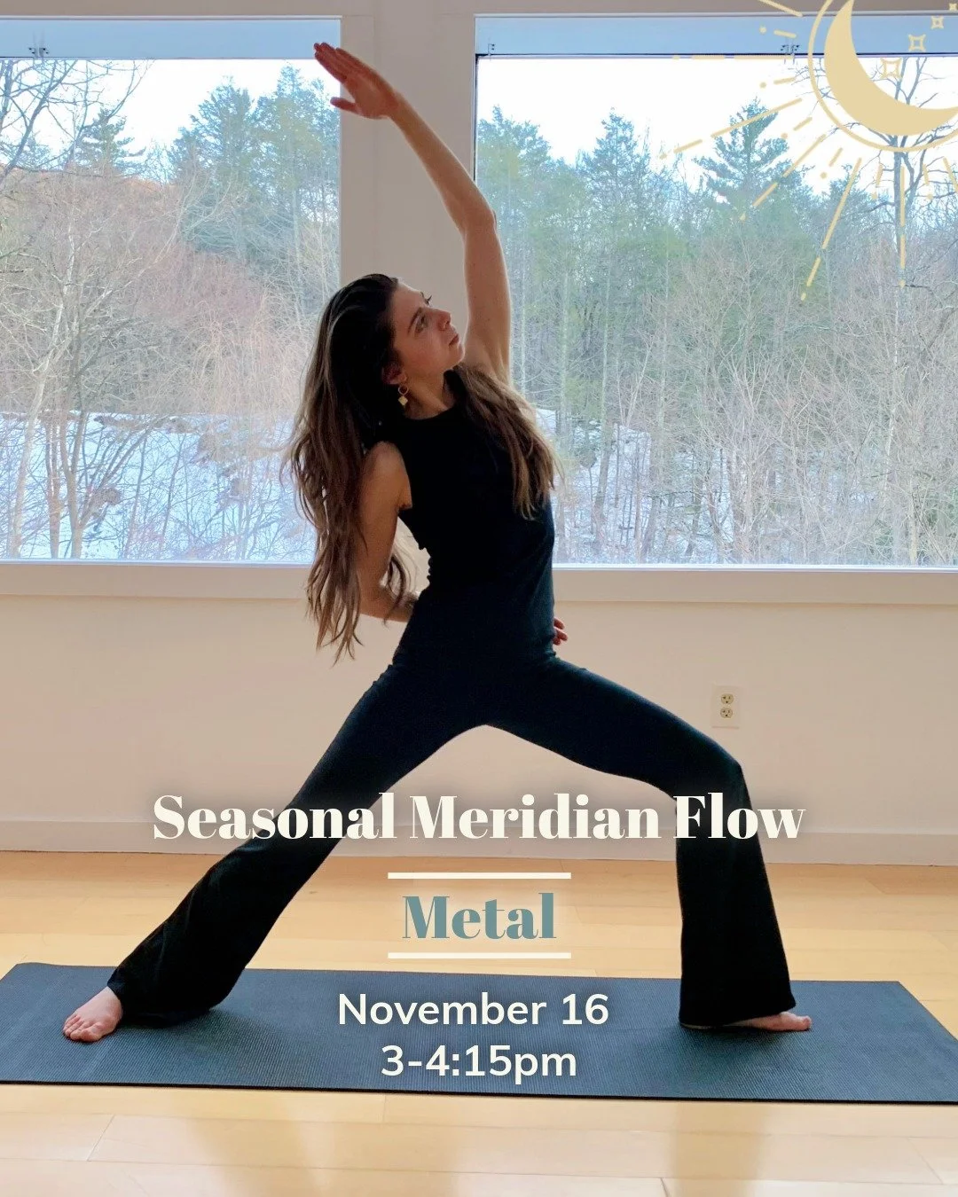 Balance the Metal element with Kira! Drawing from Traditional Chinese Medicine, we will move Qi (energy) through breathwork, qigong, and yoga designed to balance the energies of the lungs and large intestines. Come learn how to flow with the organs' 