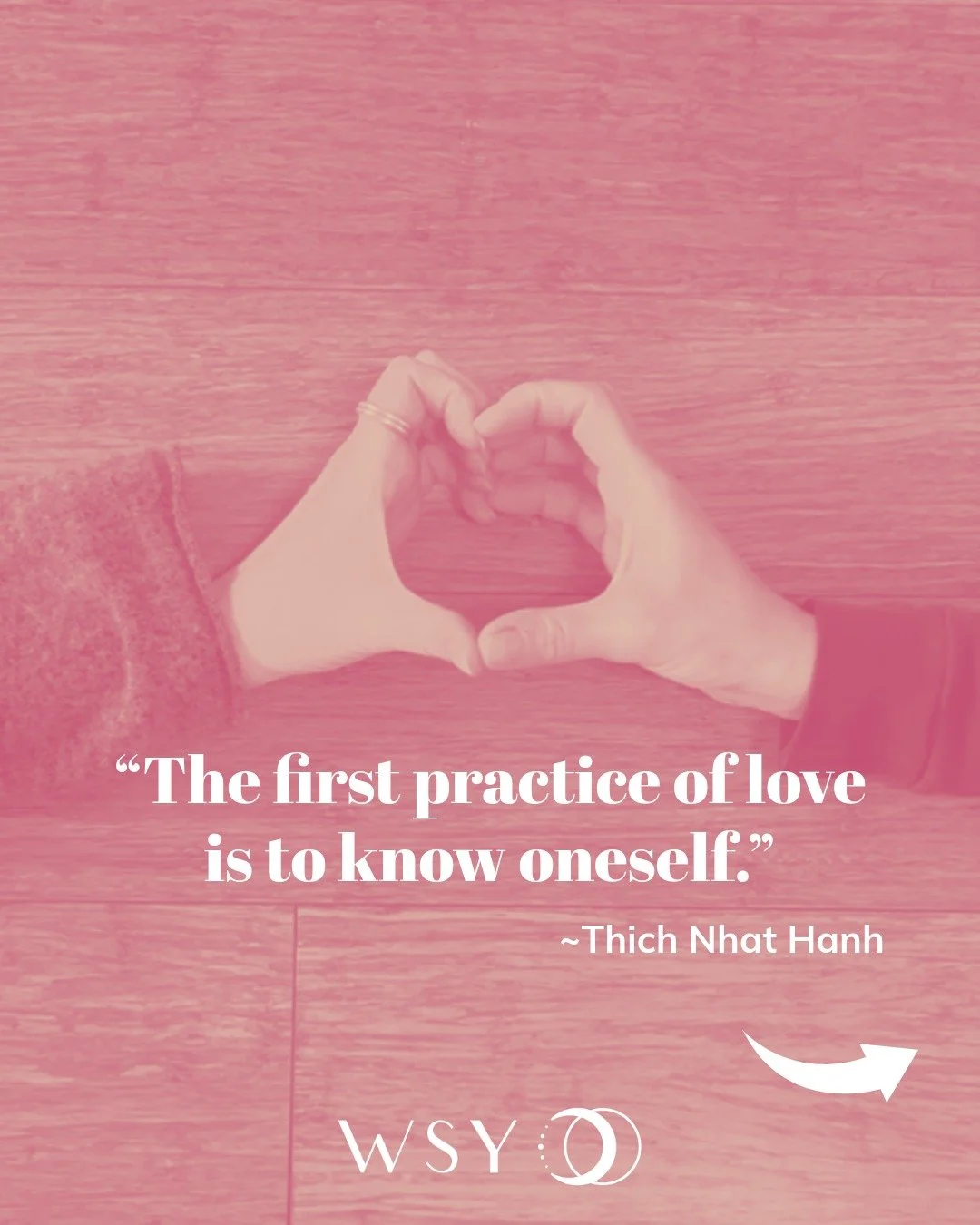 The concept of knowing and loving yourself as a means to loving others is present across many different cultures, religions, and spiritual practices.

The Bhagavad Gita tells us, &ldquo;Yoga is the journey of the self to the self through the self.&rd