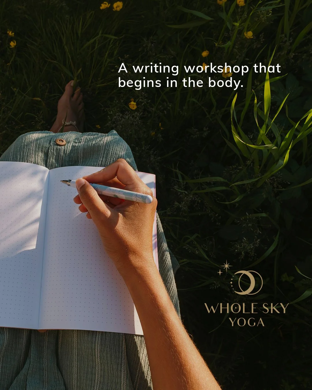Your body has a story to tell. Are you ready to listen? 📖✨⠀
⠀
Join us for The Stories Within: A Somatic Writing Workshop, with Elizabeth Voetsch (yoga) and Jen Doll (writer) as your guides to help you discover the writer within you.⠀
⠀
We often try 
