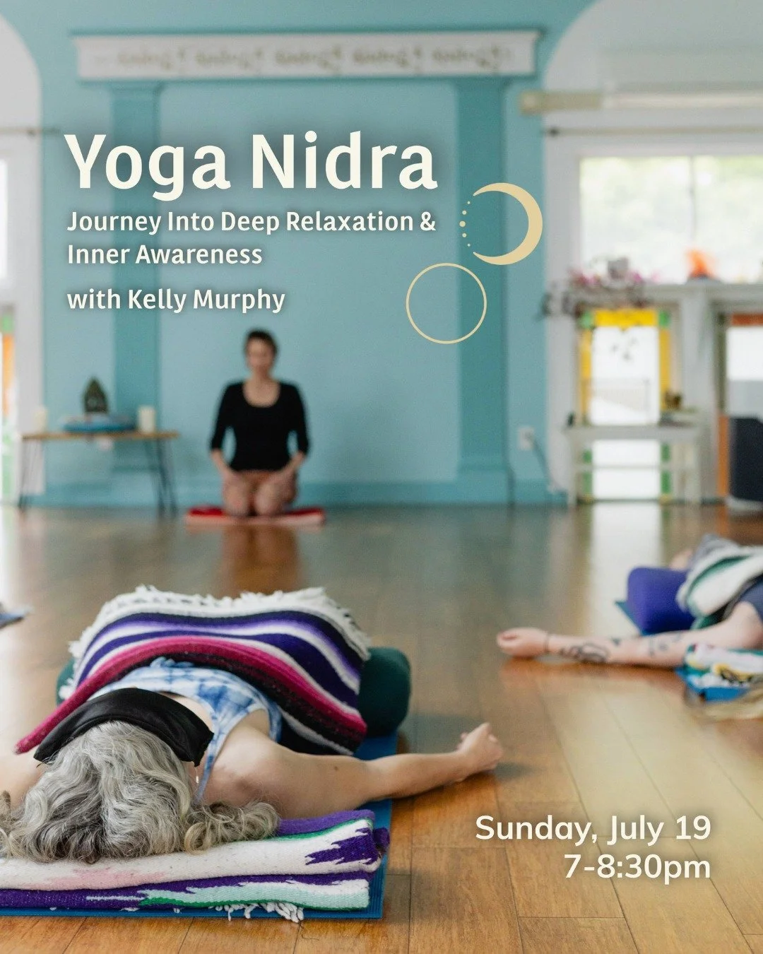 Journey Into Deep Relaxation &amp; Inner Awareness.⠀
⠀
Join Kelly Murphy for an evening of Yoga Nidra, a practice that meets you exactly where you are and guides you somewhere deeper. Come ready to release, restore, and reconnect with yourself.⠀
⠀
Su
