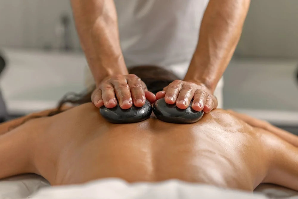 Hot stone massage therapy in Sedona Arizona