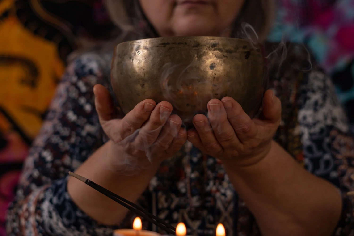 Sound-healing singing bowl experience in Sedona