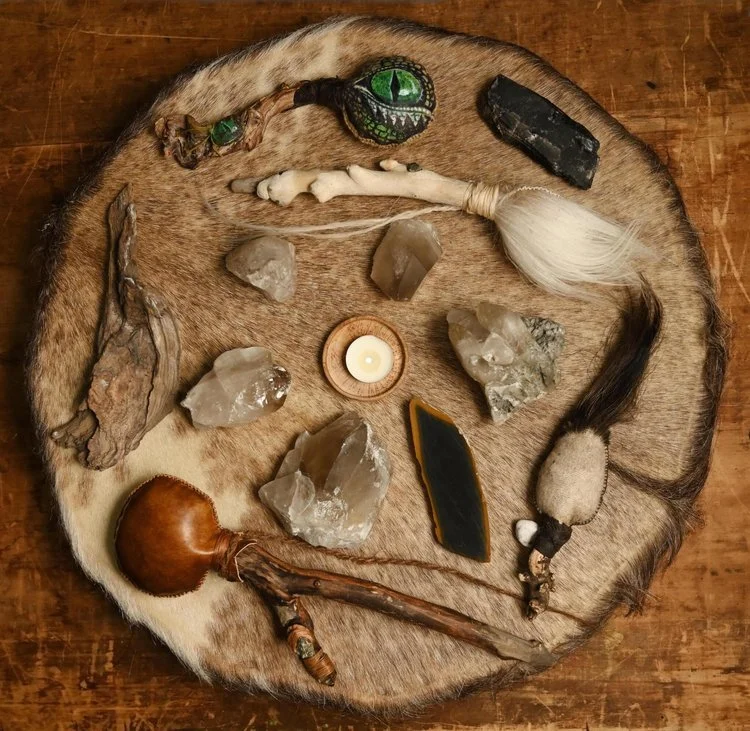 Shamanic Sound Journey with drums and bowls in Sedona