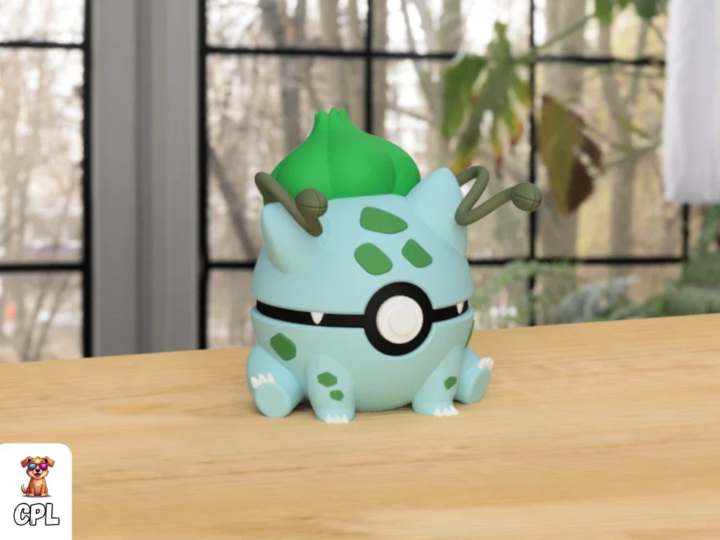 3D Printed Gen I Pokeball