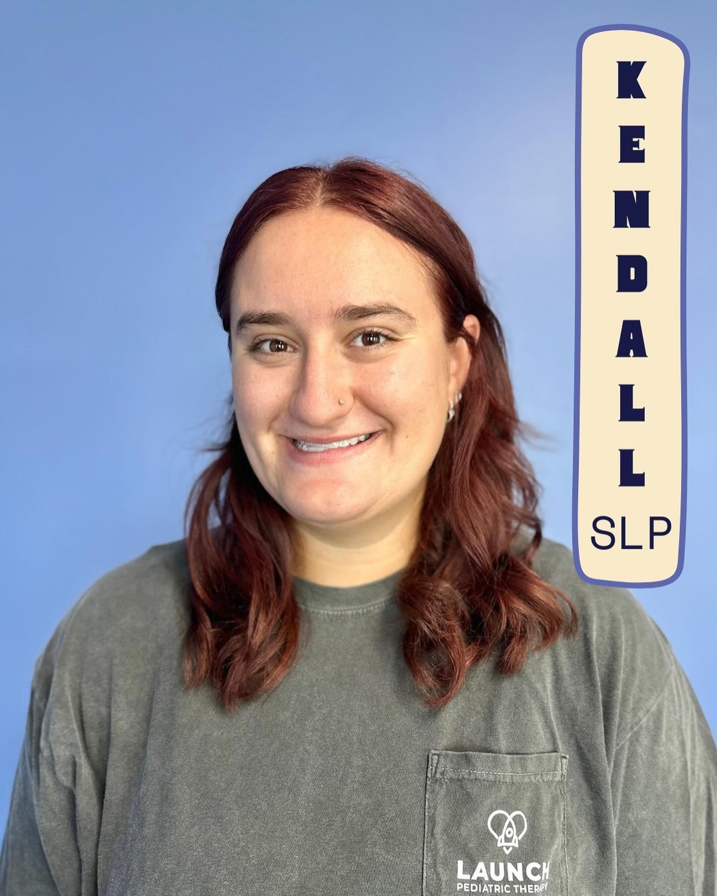 May is Speech Therapy Month! 🌟

This week, we would like to introduce the one and only, Ms. Kendall! 

She loves being an SLP because she believes all the time is play time if you look at it with the right perspective. Her favorite therapy tool to u