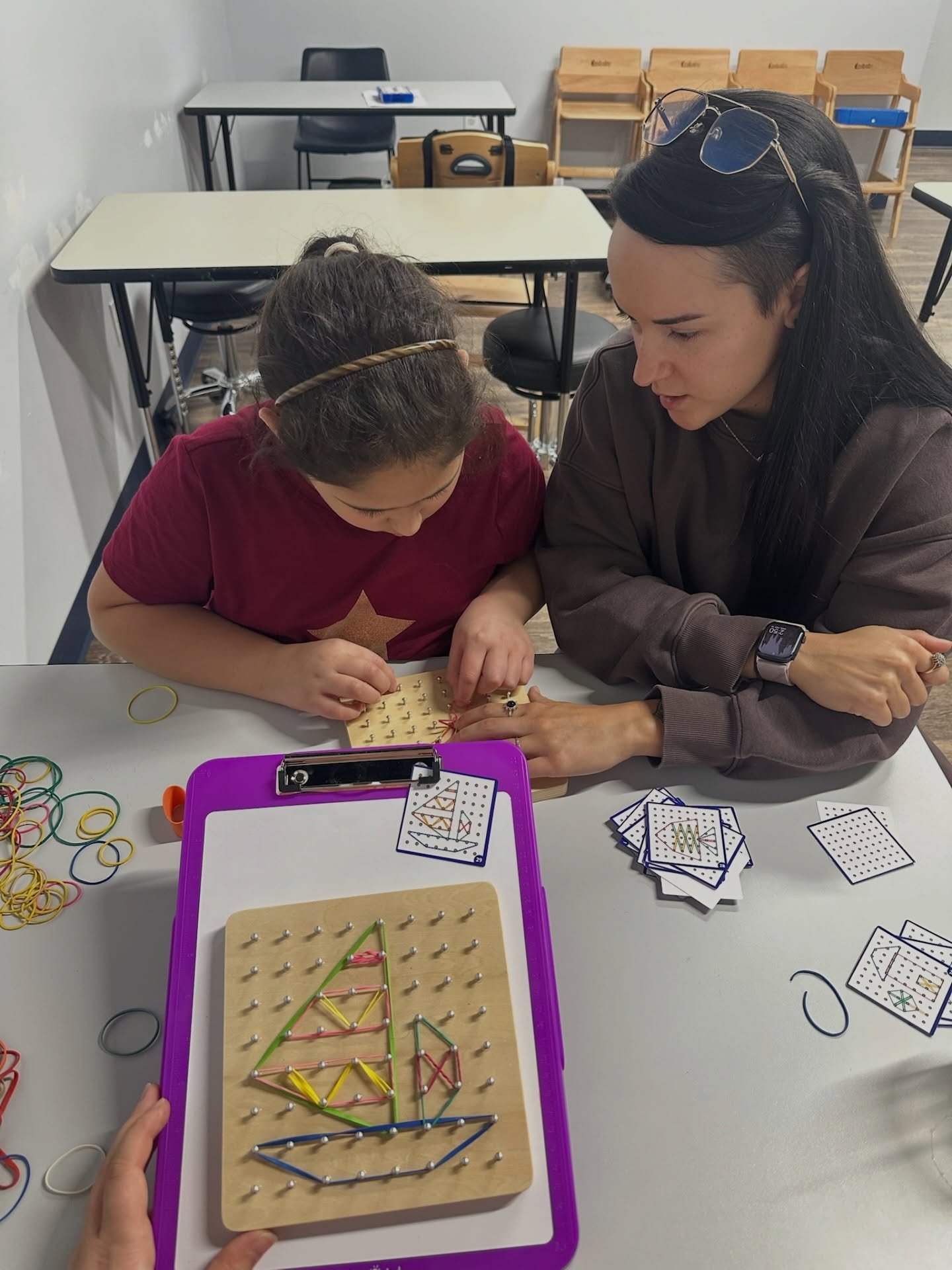 Who says directors only do admin? 😉

Courtney, our Director of Operations, jumped right into fine motor play today! She may run the behind-the-scenes world of insurance and systems, but she&rsquo;s also one of the best cheerleaders and play partners