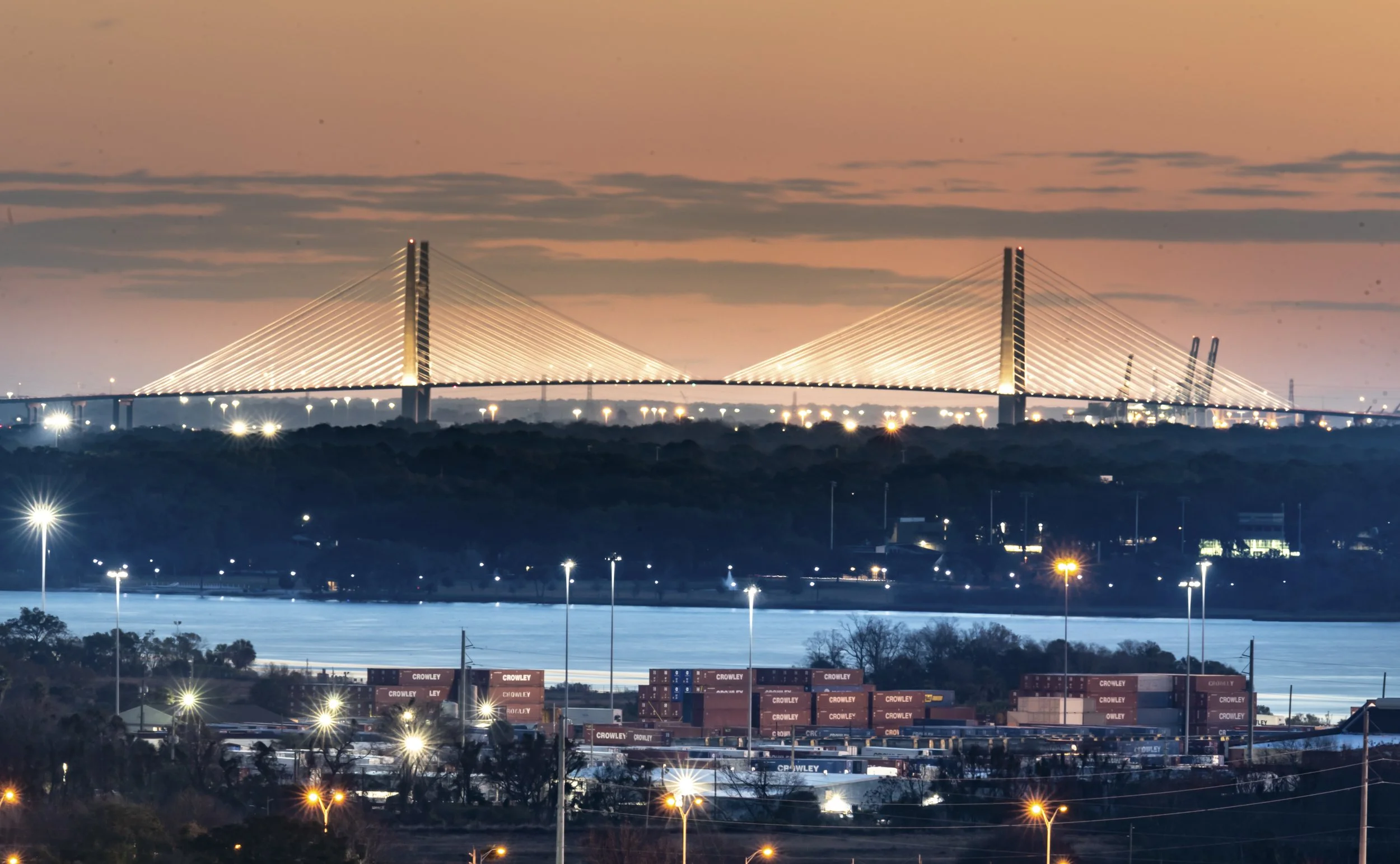 Napoleon Bonaparte Broward Bridge
     (a/k/a The Dames Point Bridge)