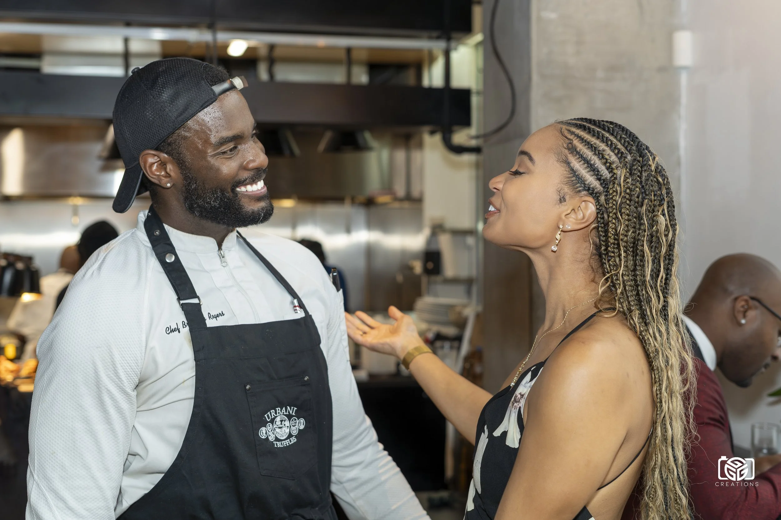 Chef Brandon Rogers LLC. | Chicago | Chef Brandon Rogers & Courtney