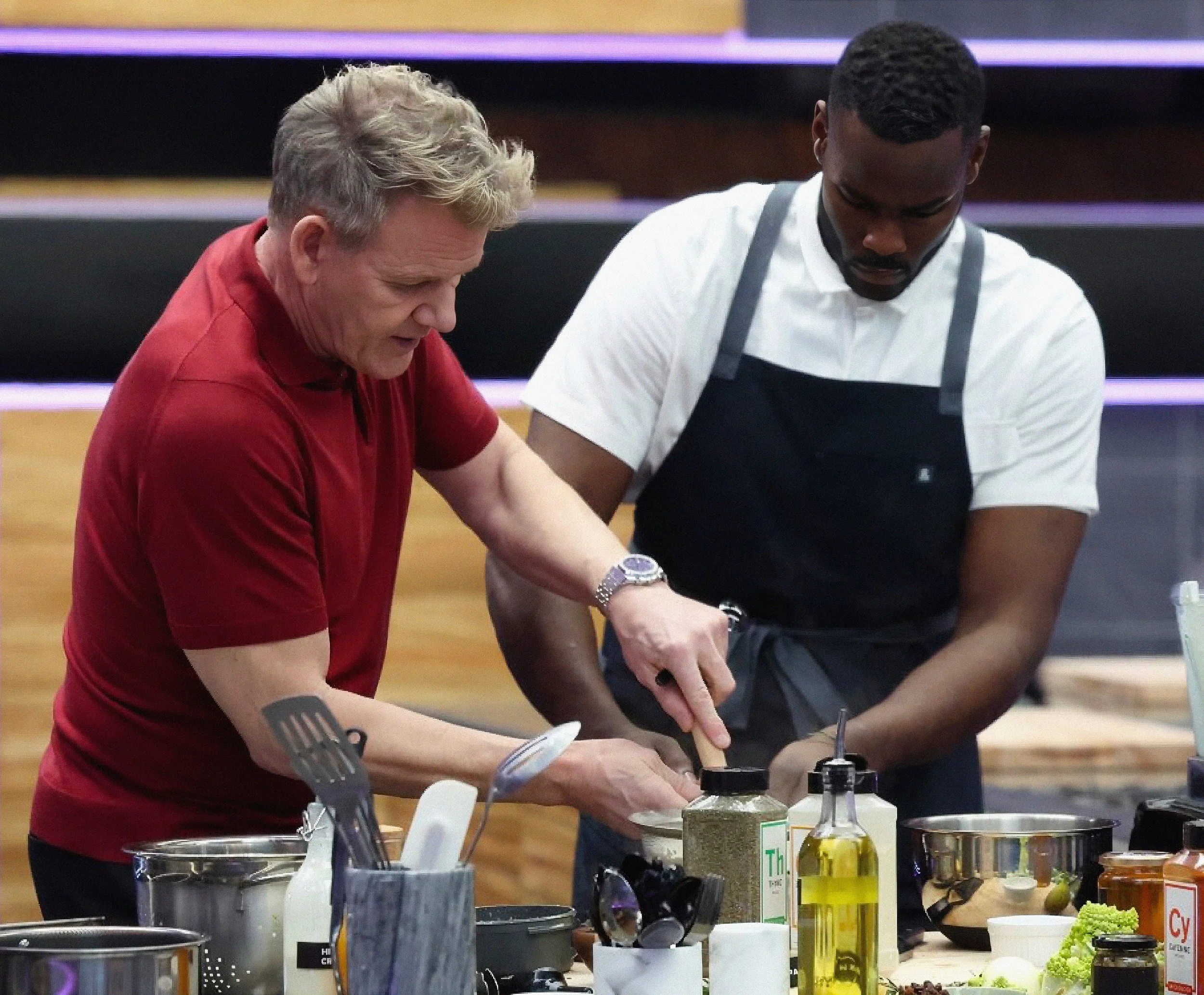 Chef Brandon Rogers LLC. | Chicago | Chef Brandon Rogers & Chef Gordon Ramsey