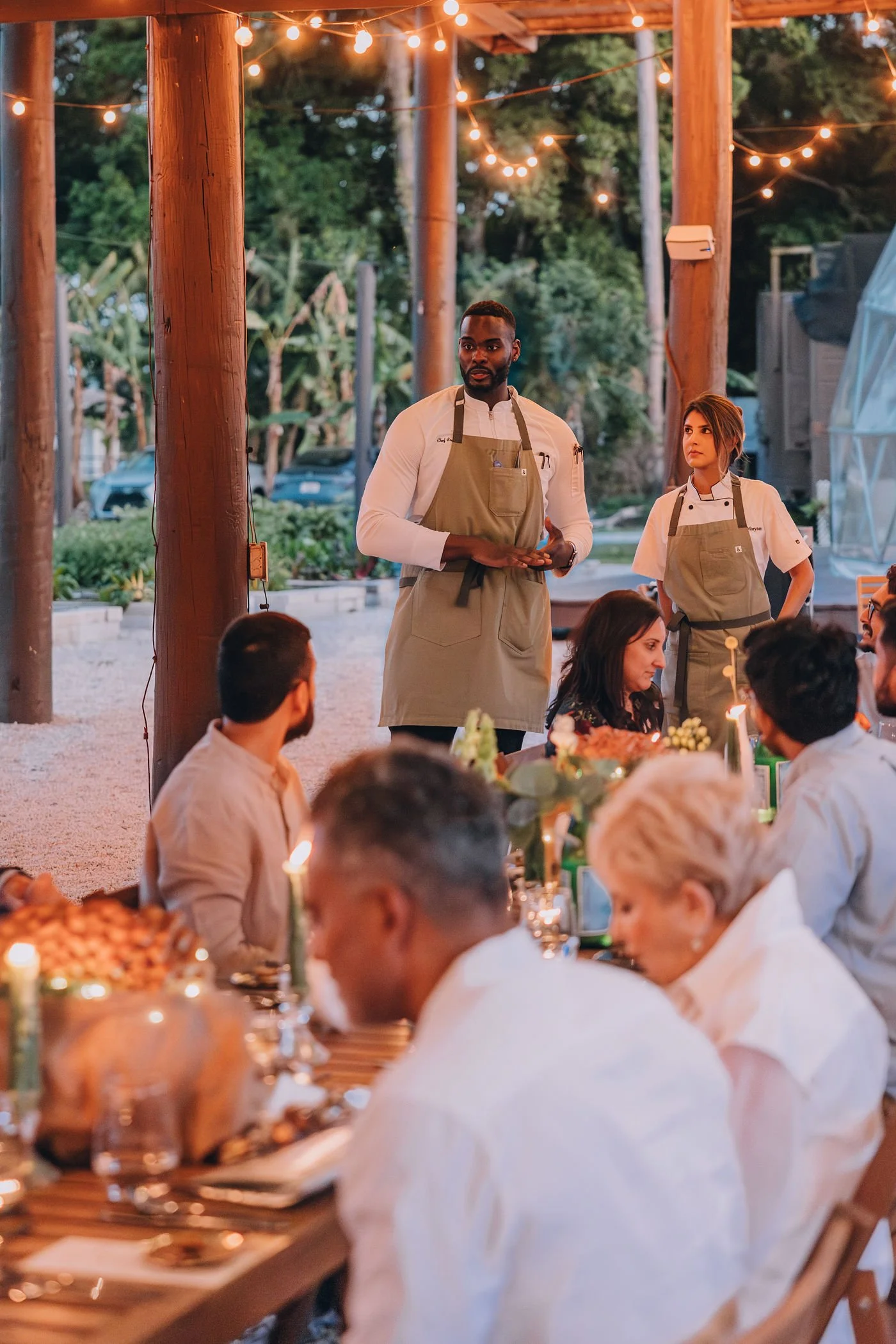 Chef Brandon Rogers LLC. | Chicago | Chef Brandon Rogers & Chef Maryam Ishtiaq