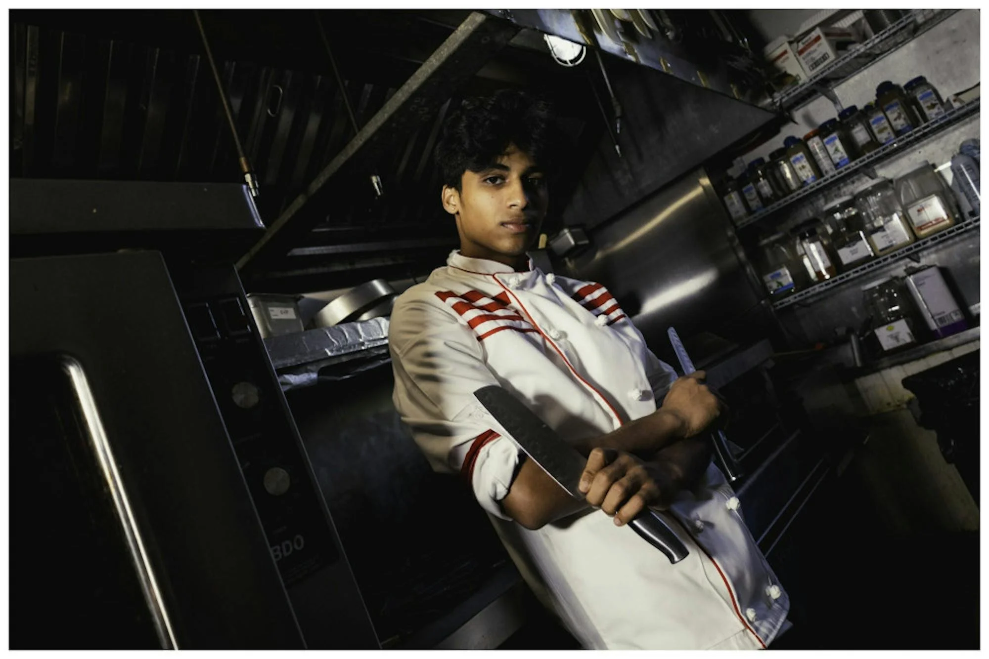 Chef Brandon Rogers, LLC. | Chicago | Arnav Kamulkar ’26 Cooks Alongside Gordon Ramsay on Fox’s Next Level Chef