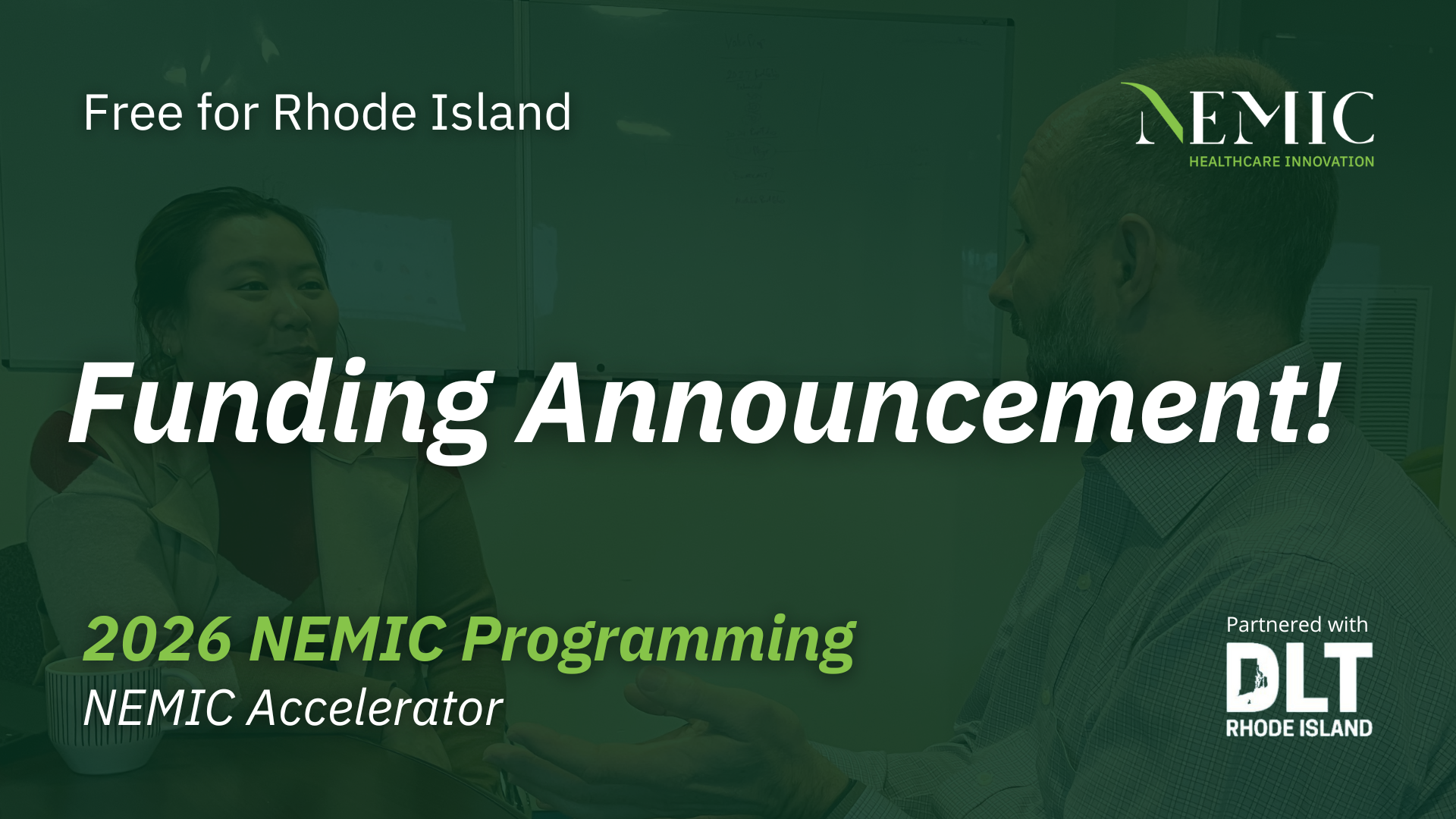 NEMIC Awarded Grant from Rhode Island Department of Labor and Training to Power 2026 NEMIC Accelerator Program