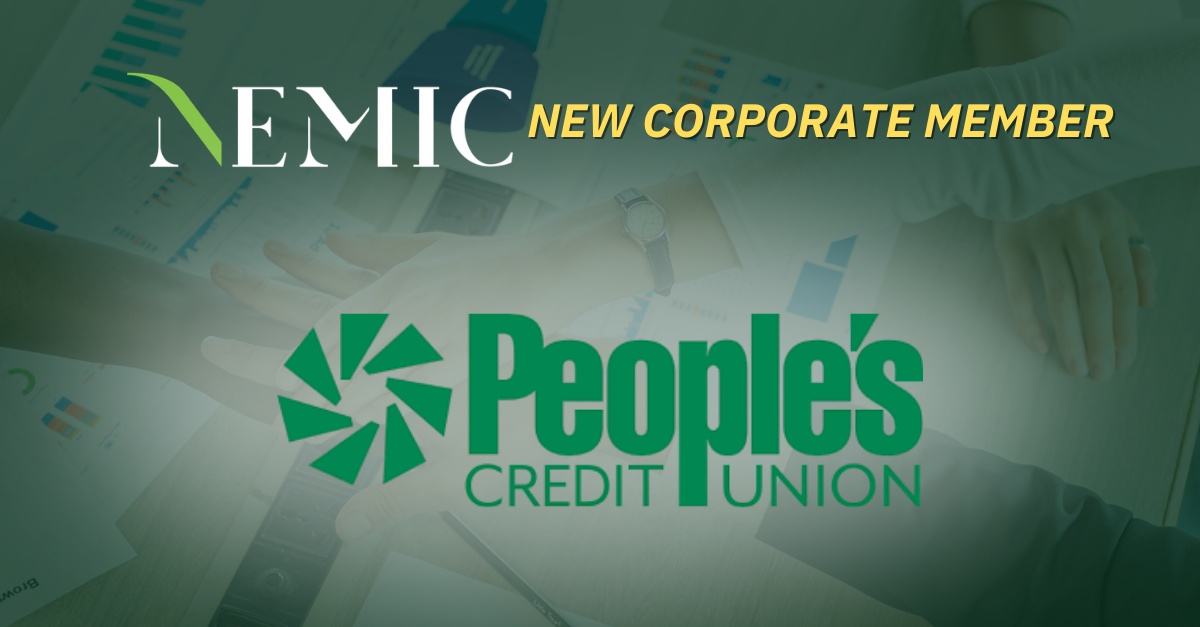 People’s Credit Union Joins NEMIC Corporate Membership as 13th Member