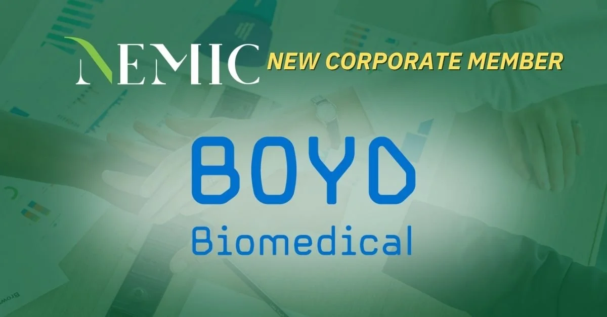 NEMIC gains 15th Corporate Member, Boyd Biomedical, Fortifying Southern New England's Biomedical Innovation Ecosystem
