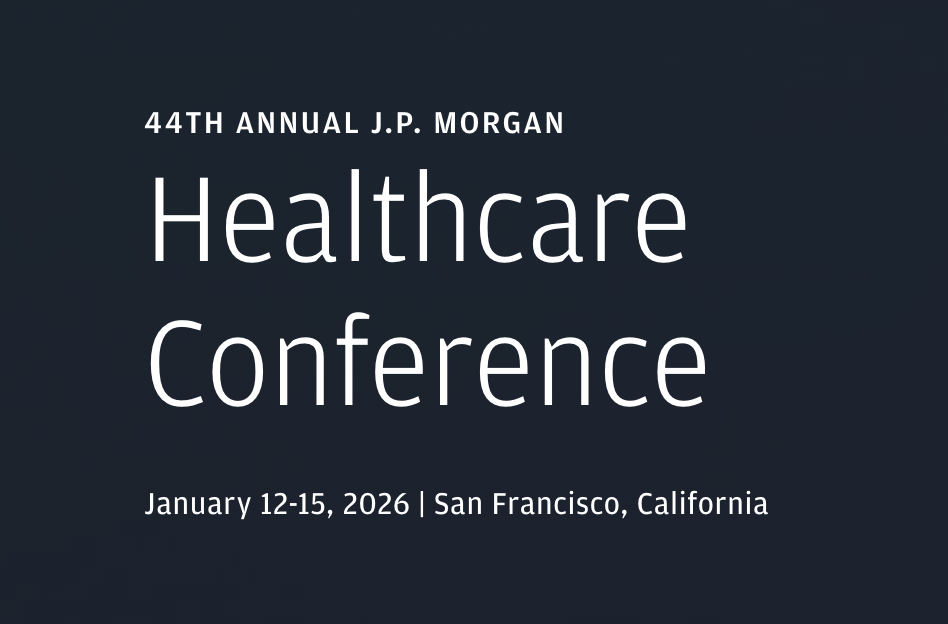JP Morgan Healthcare Conference 