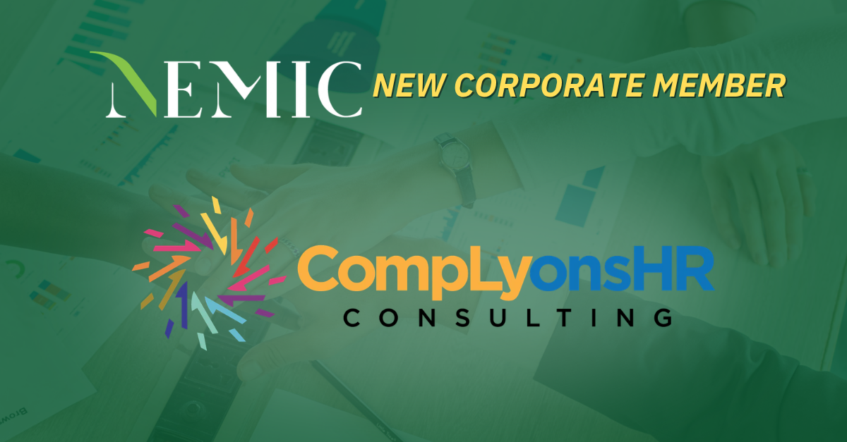 NEMIC Welcomes CompLyonsHR as Its 16th Corporate Member